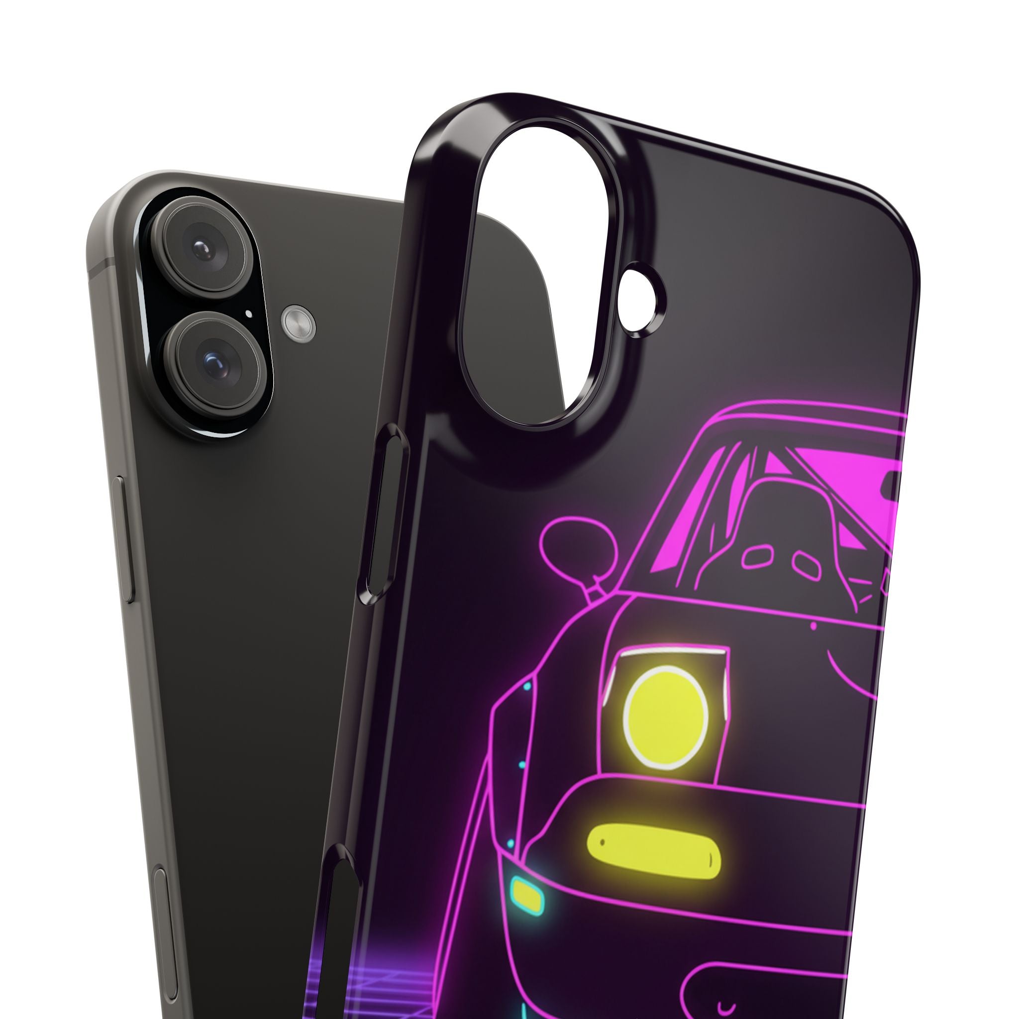 Mazda Miata NA (1989-97) Neon Synthwave Phone Case