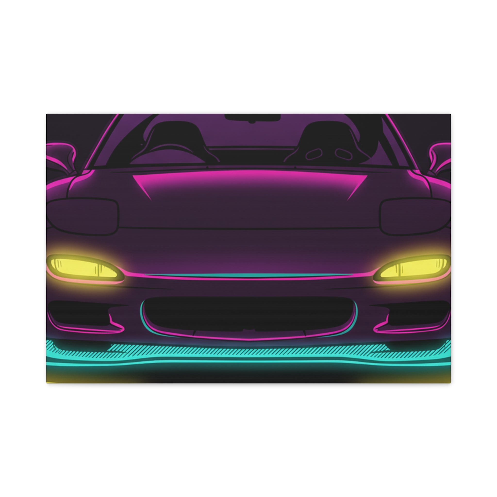 Mazda RX-7 FD Canvas Wall Art