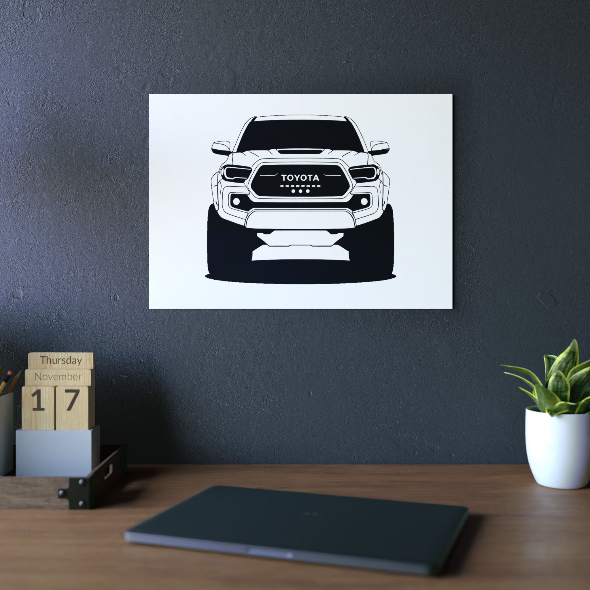 Toyota Tacoma TRD Pro Metal Wall Sign