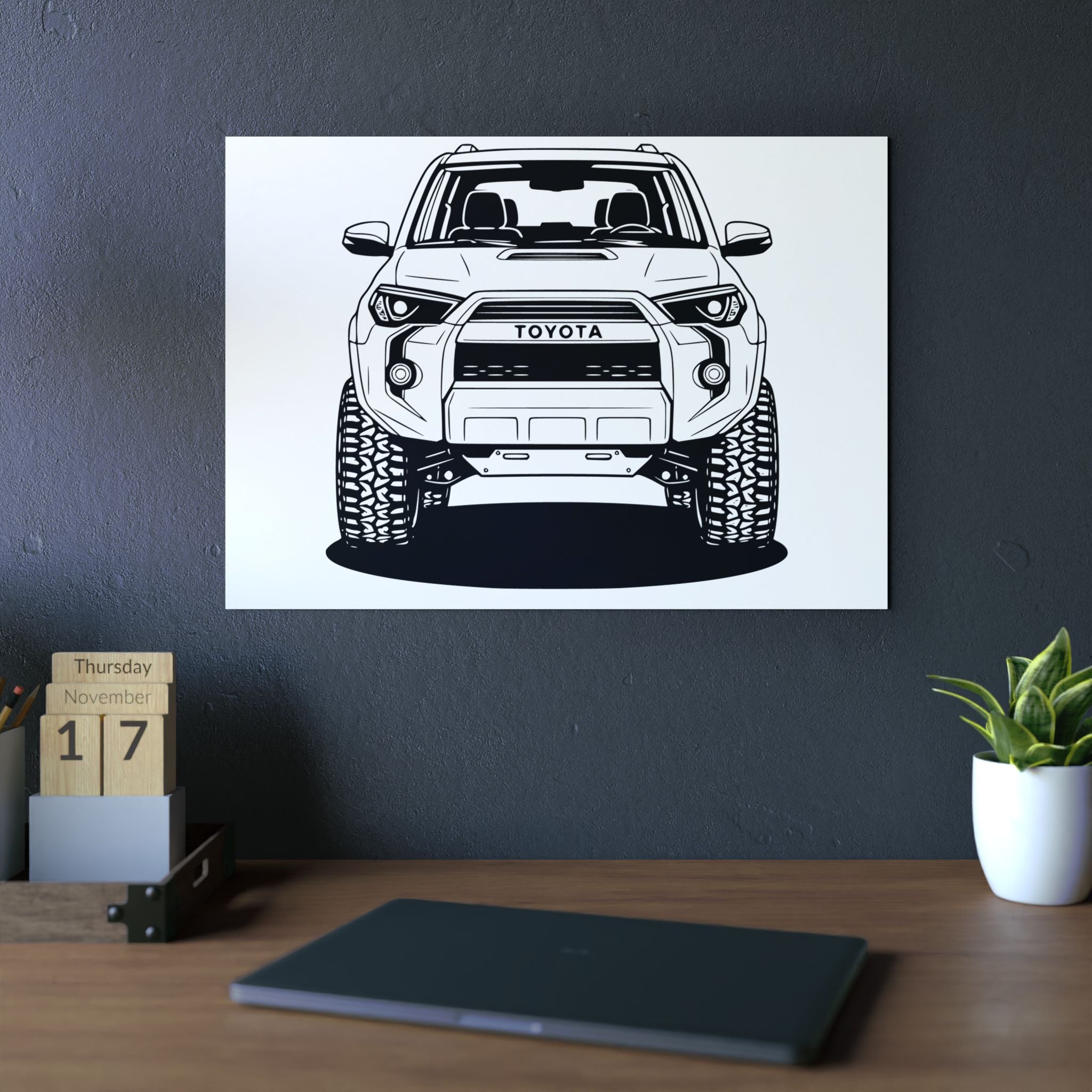 Toyota 4Runner TRD Pro Metal Wall Sign
