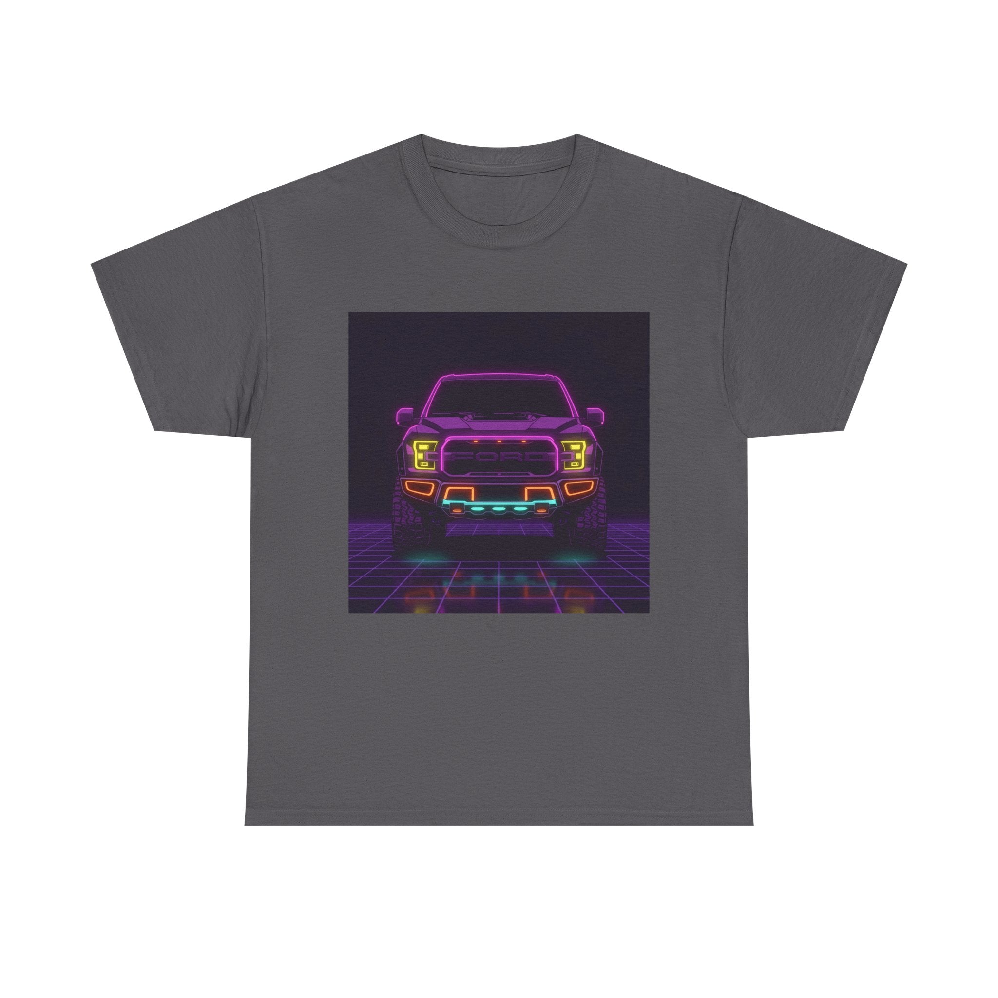 Ford F-150 Raptor Gen 2 Neon Synthwave Unisex Tee