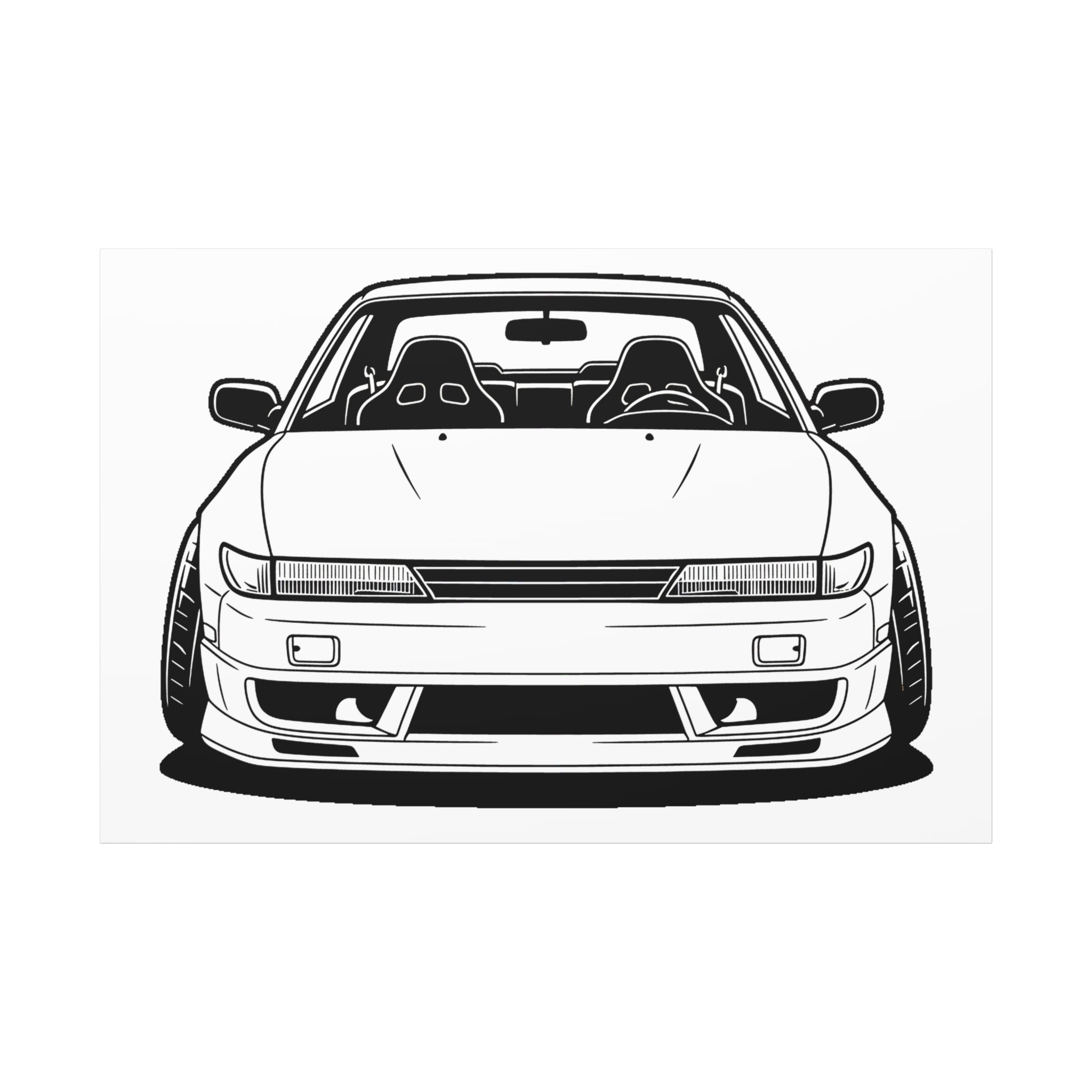 Nissan Silvia S13 Canvas Wall Art