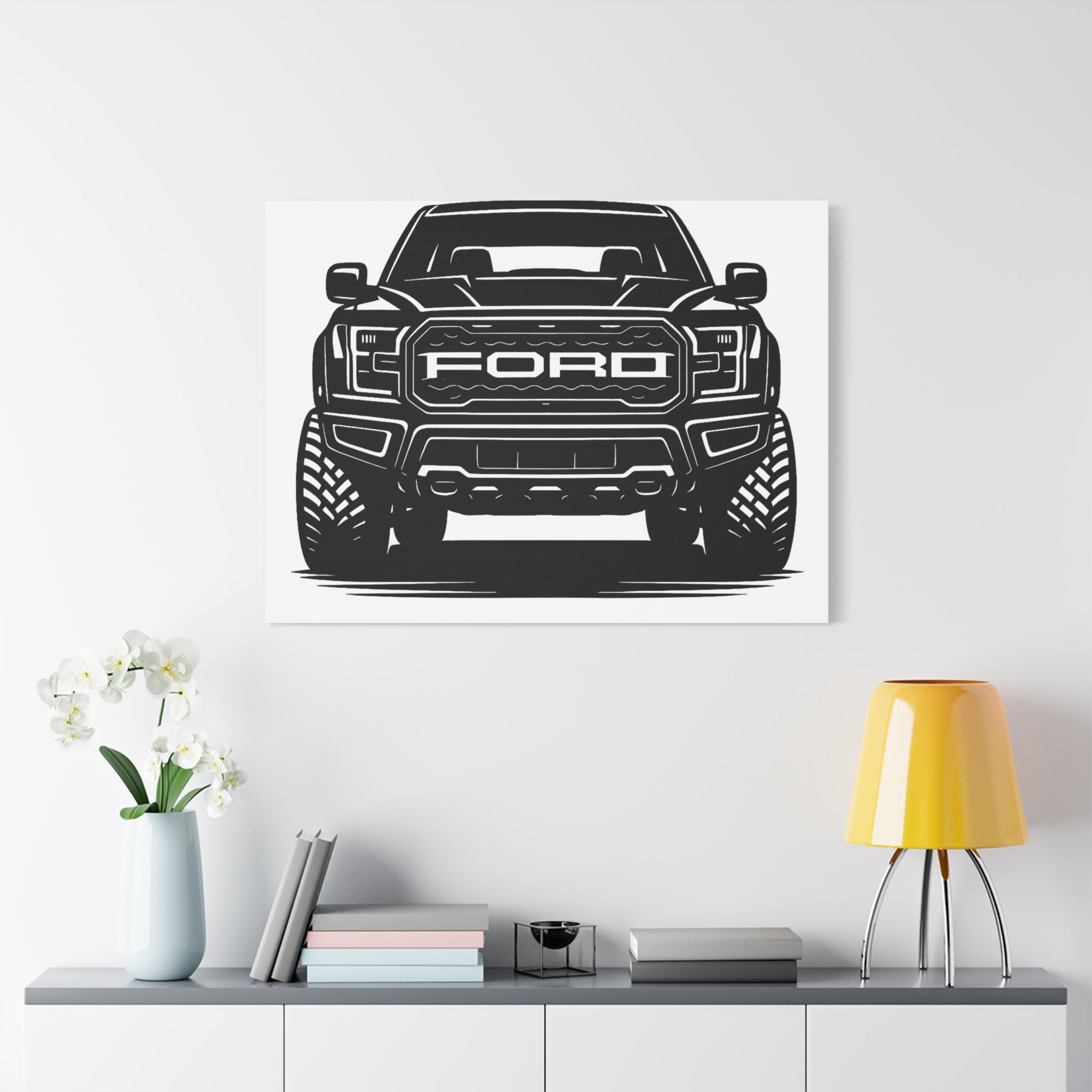 Ford Raptor (Gen 3) Canvas Wall Art