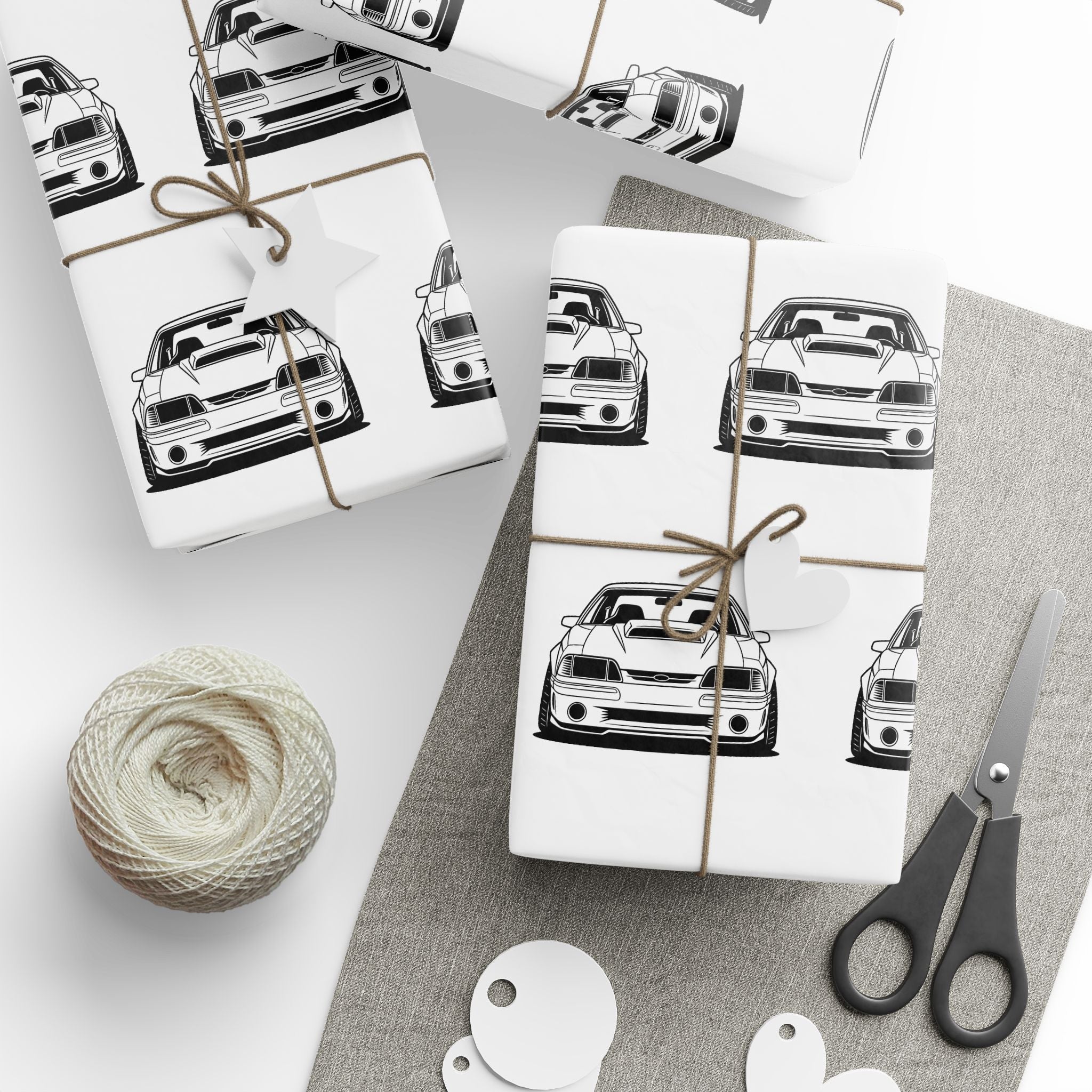 Ford Mustang Fox Body GT Gift Wrapping Paper