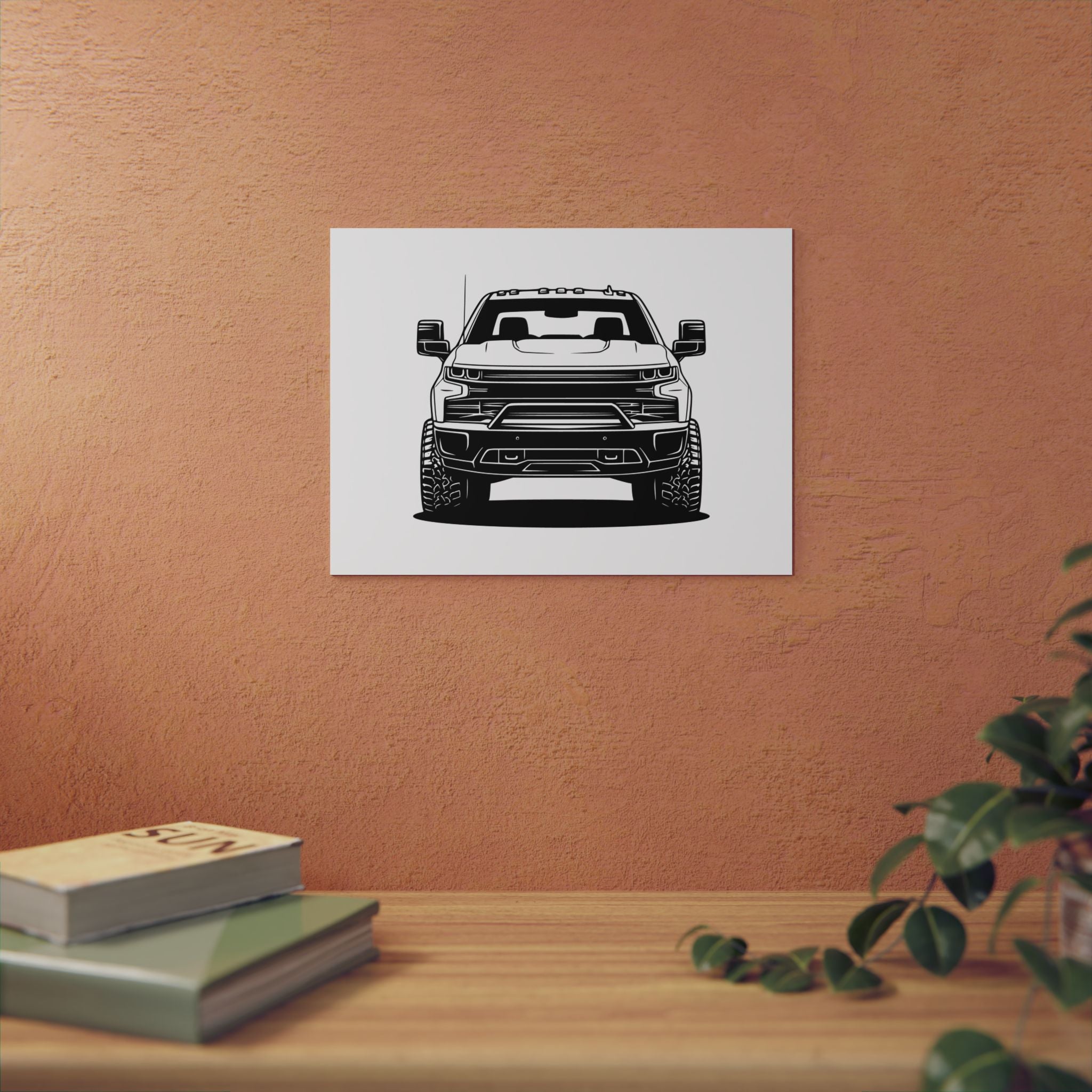 Chevy Silverado Trail Boss (2019+) Metal Wall Sign