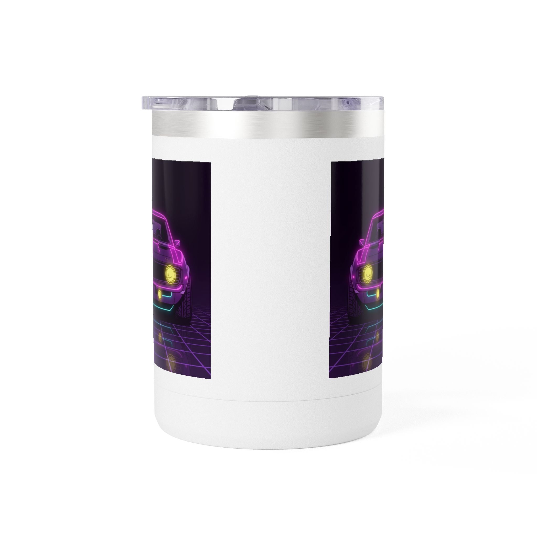 1969 Chevrolet Camaro SS Neon Synthwave Coffee Mug
