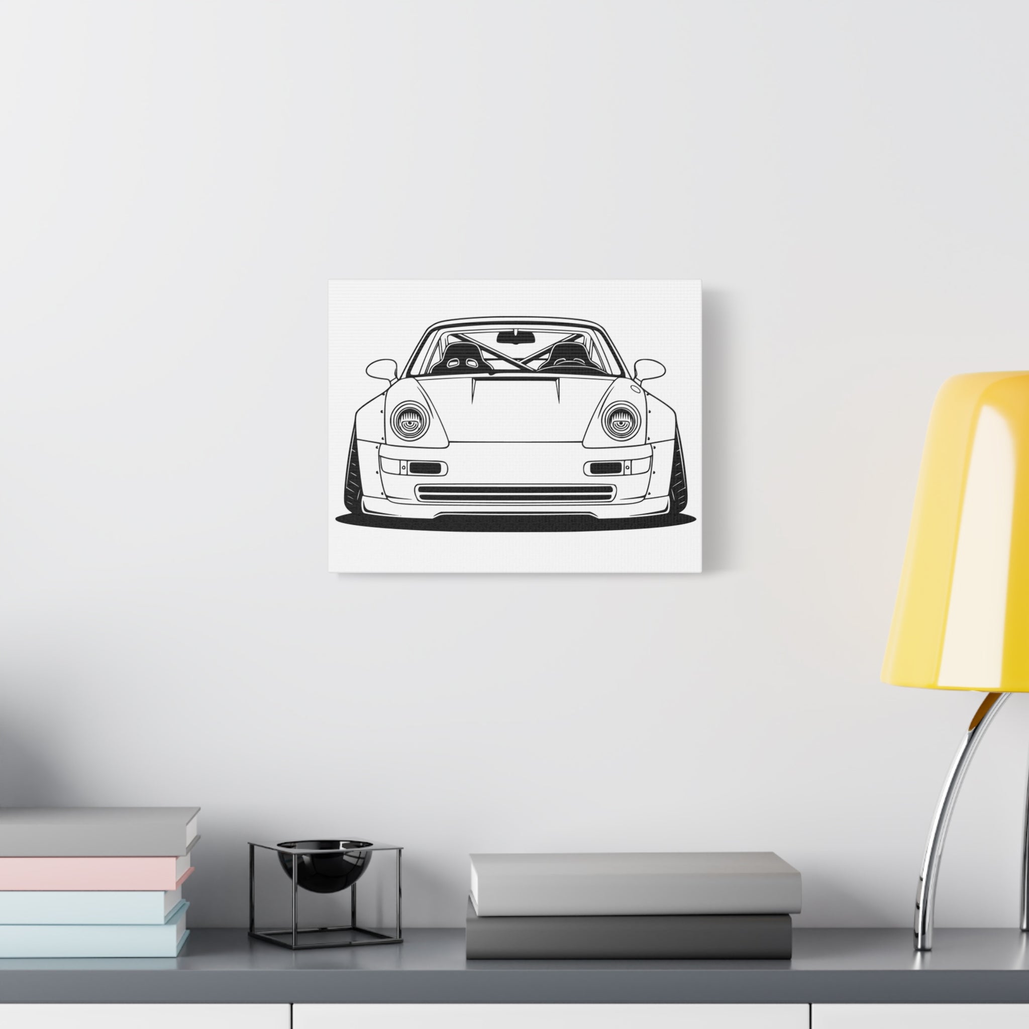 Porsche 964 Turbo Canvas Wall Art
