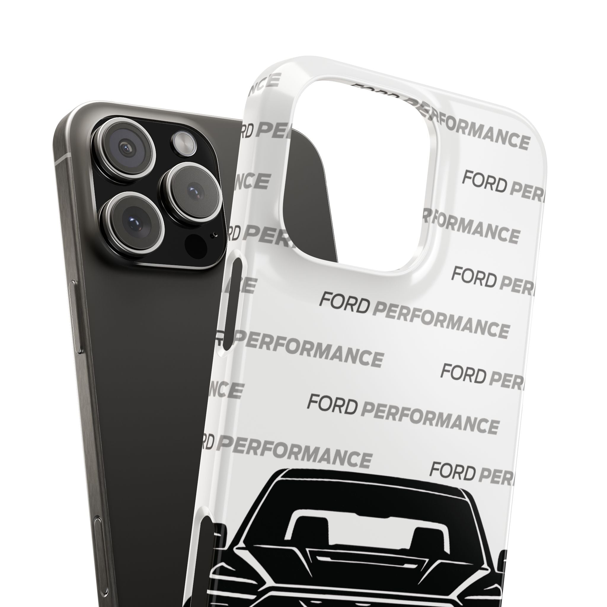 Ford Raptor (Gen 3) Slim Phone Case Greyscale