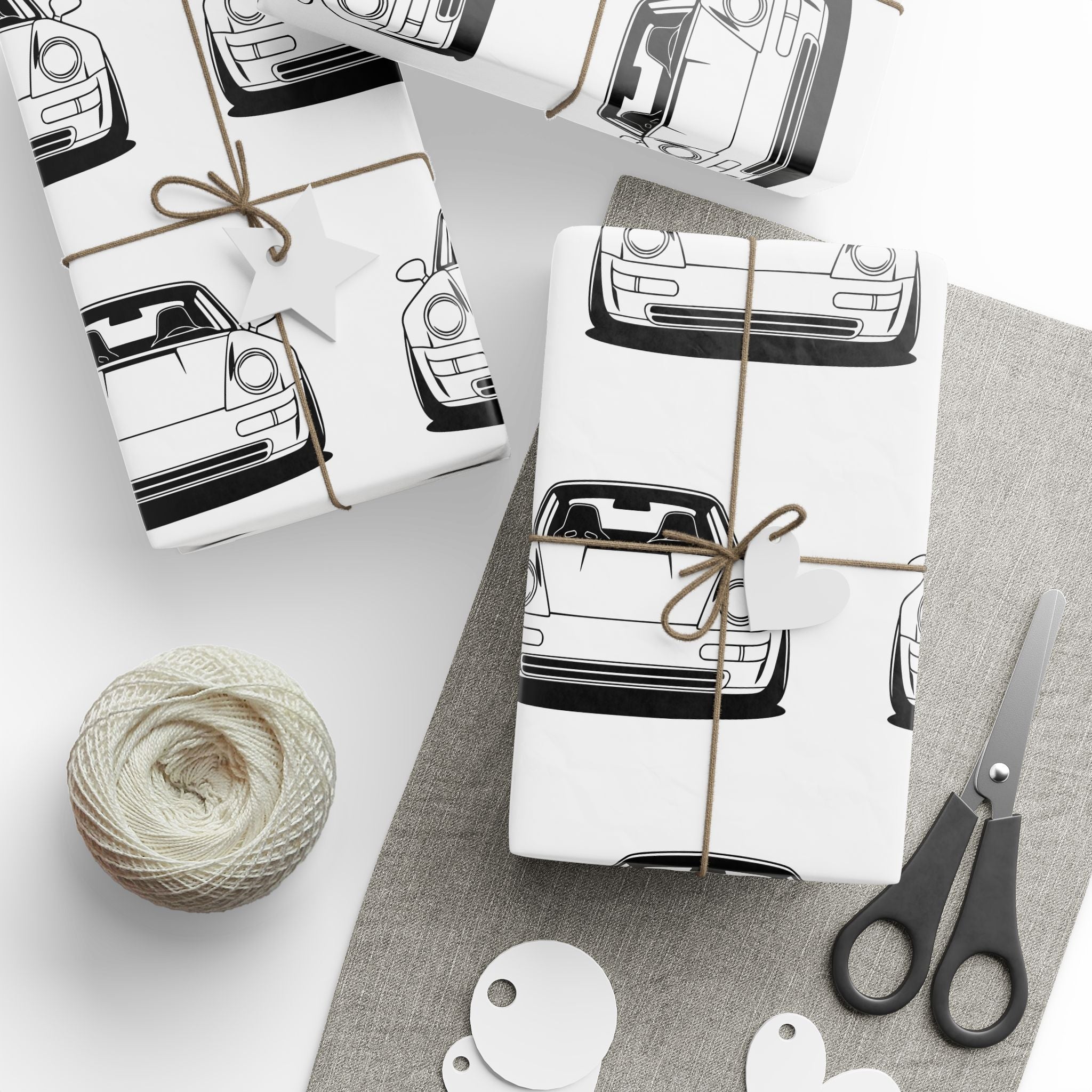 Porsche 964 Singer Gift Wrapping Paper