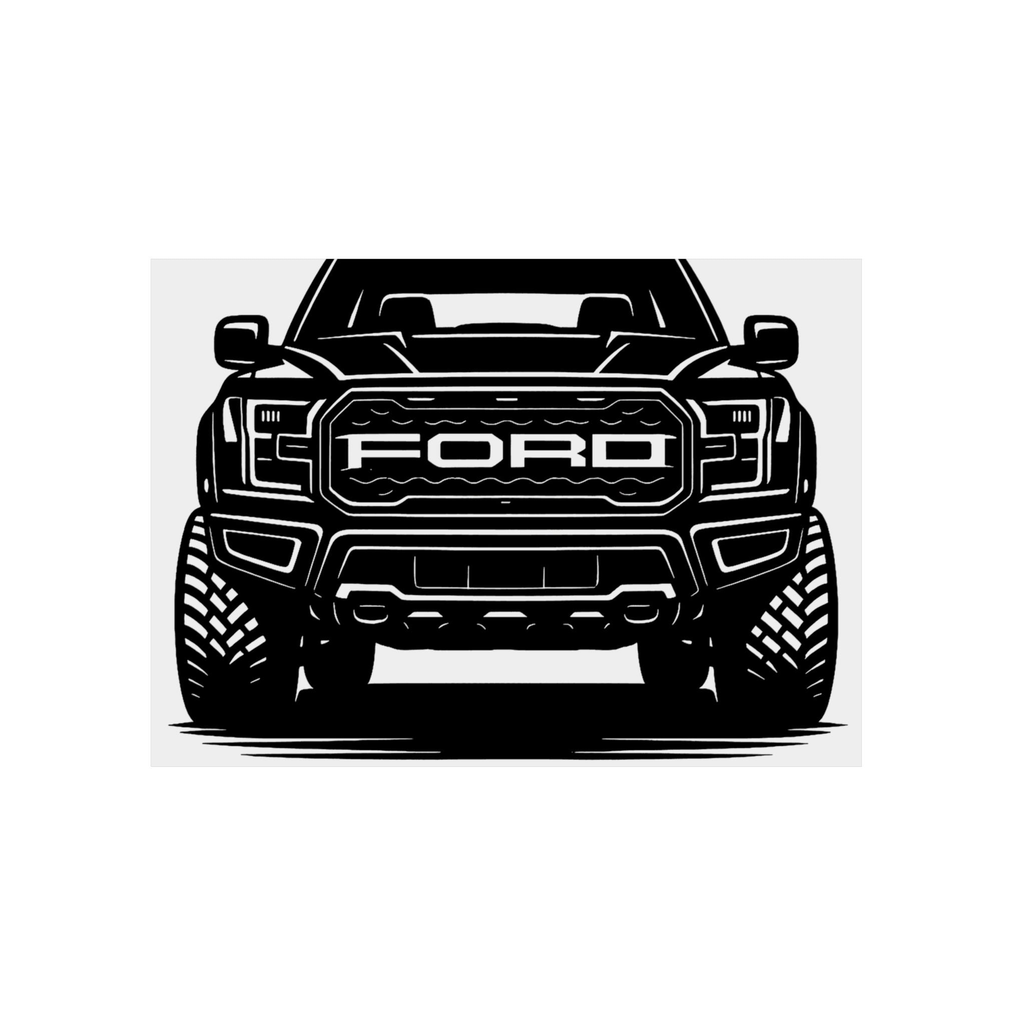 Ford Raptor (Gen 3) | Metal Wall Sign