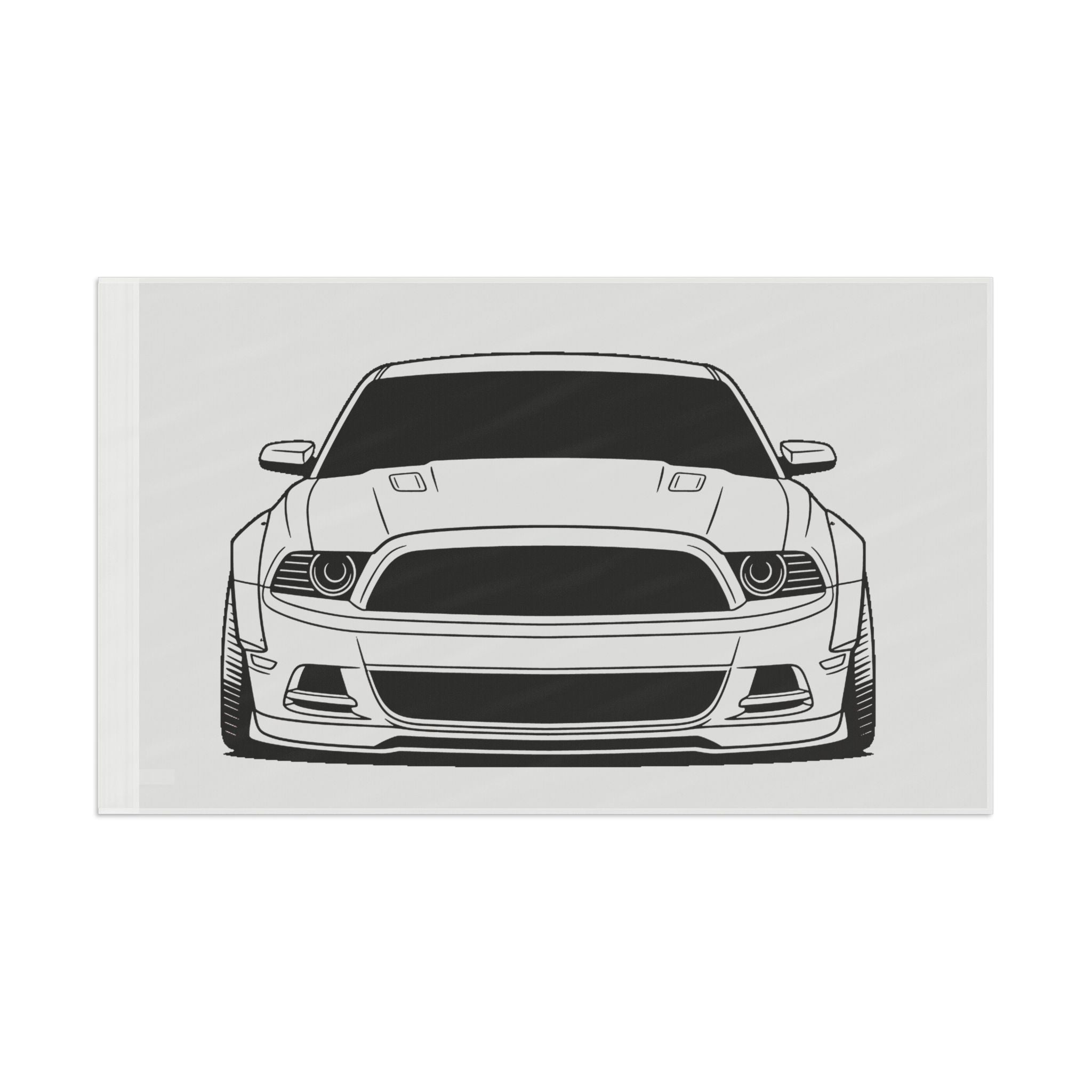 Ford Mustang GT (S197) Garage Flag