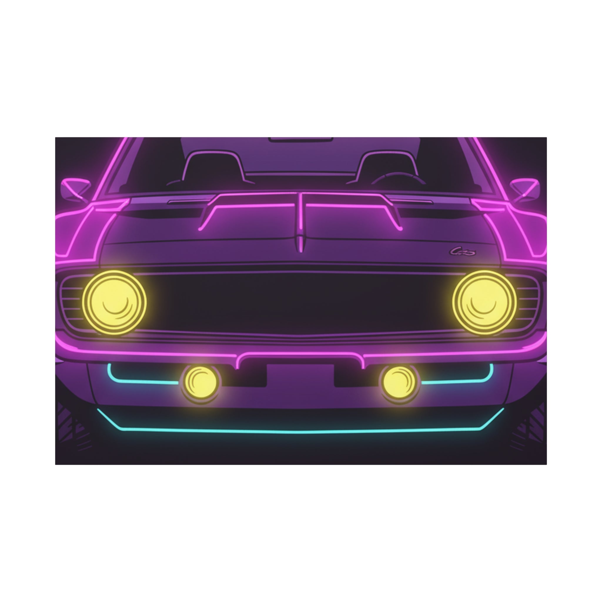 1969 Chevrolet Camaro SS Canvas Wall Art