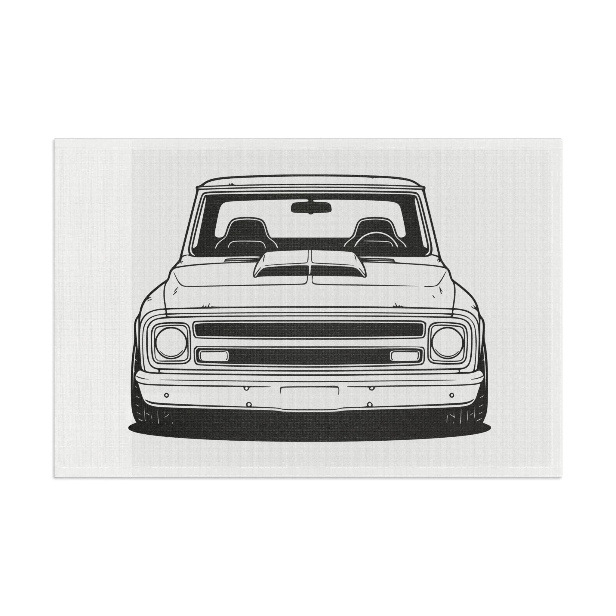 Chevy C10 Pickup (1967-72) Garage Flag