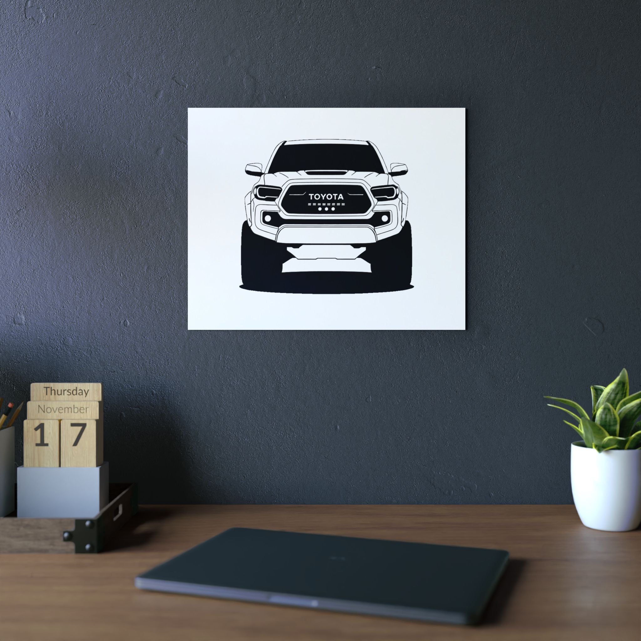 Toyota Tacoma TRD Pro Metal Wall Sign