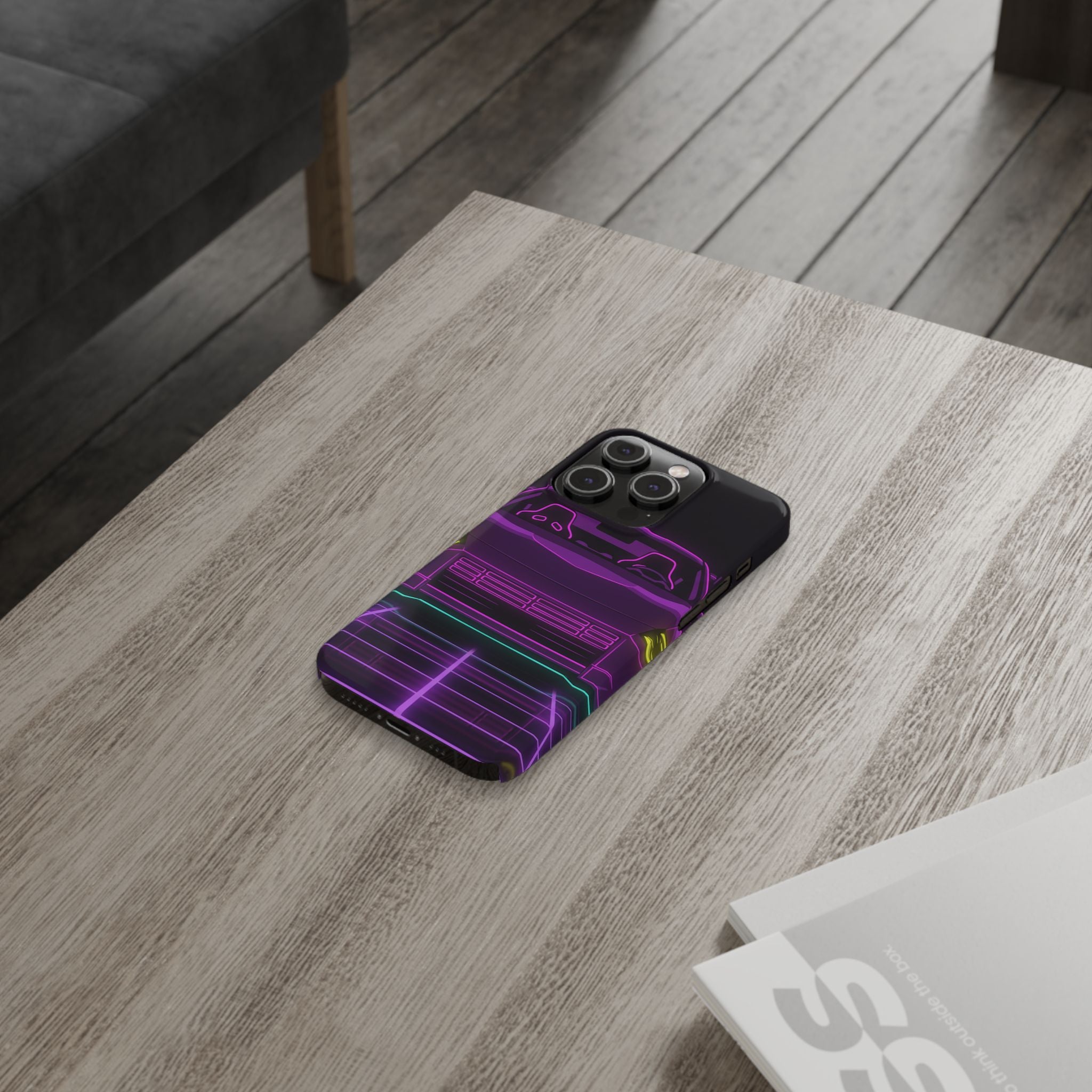 Nissan Z RZ34 (2023+) Neon Synthwave Phone Case