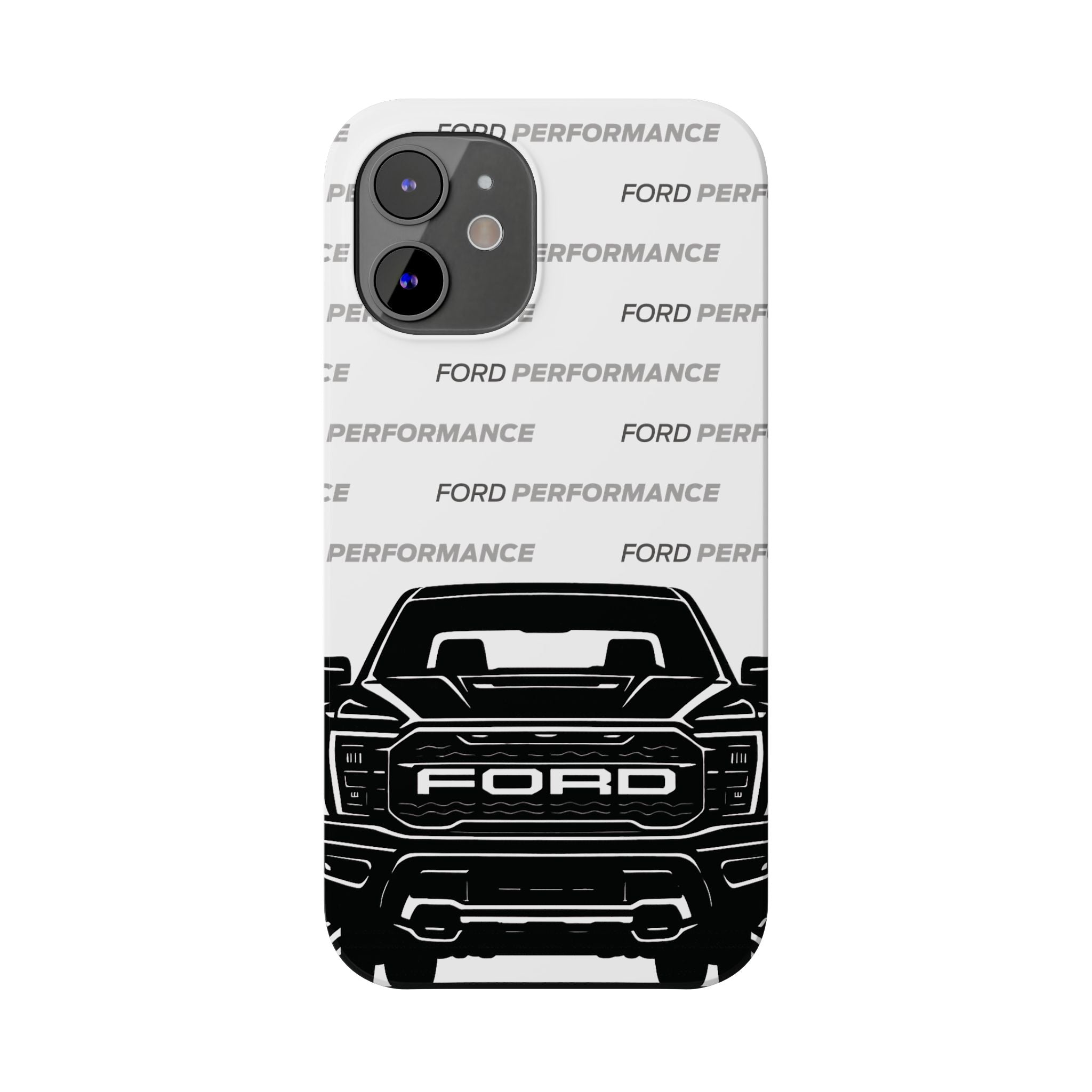 Ford Raptor (Gen 3) Slim Phone Case Greyscale