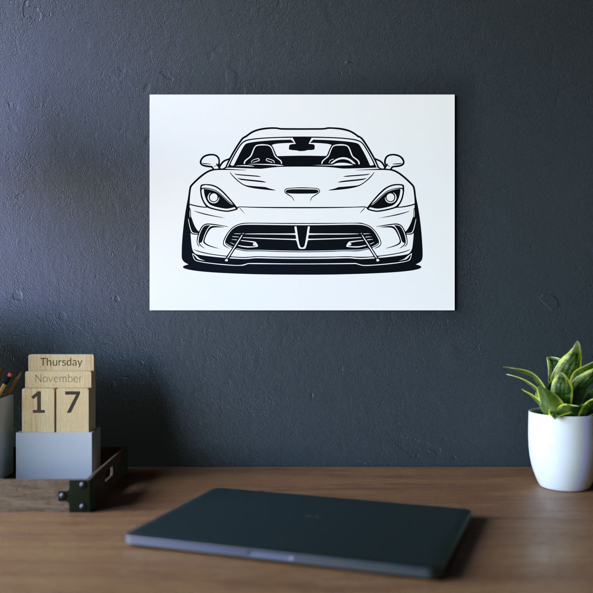 Dodge Viper (1992-17) Metal Wall Sign