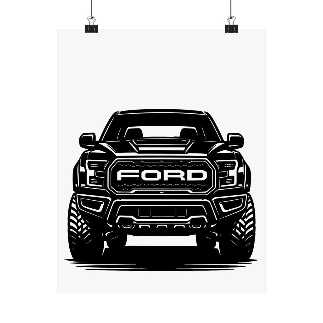 Ford F150 Raptor Gen 2 Print