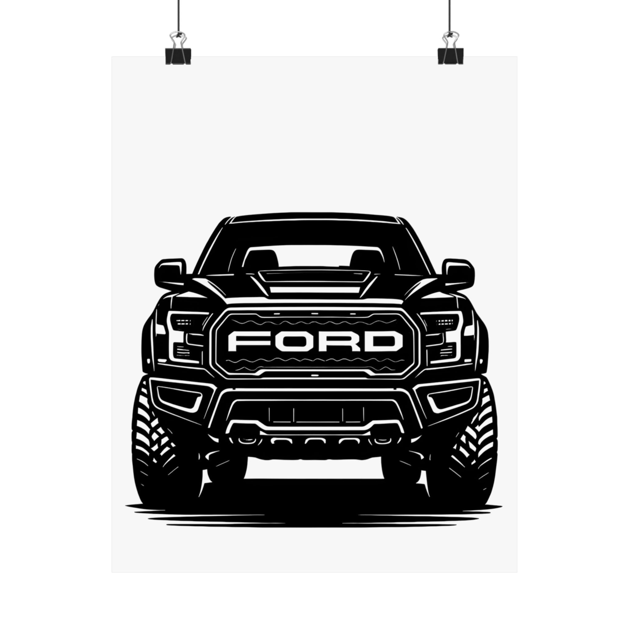 Ford F150 Raptor Gen 2 Print