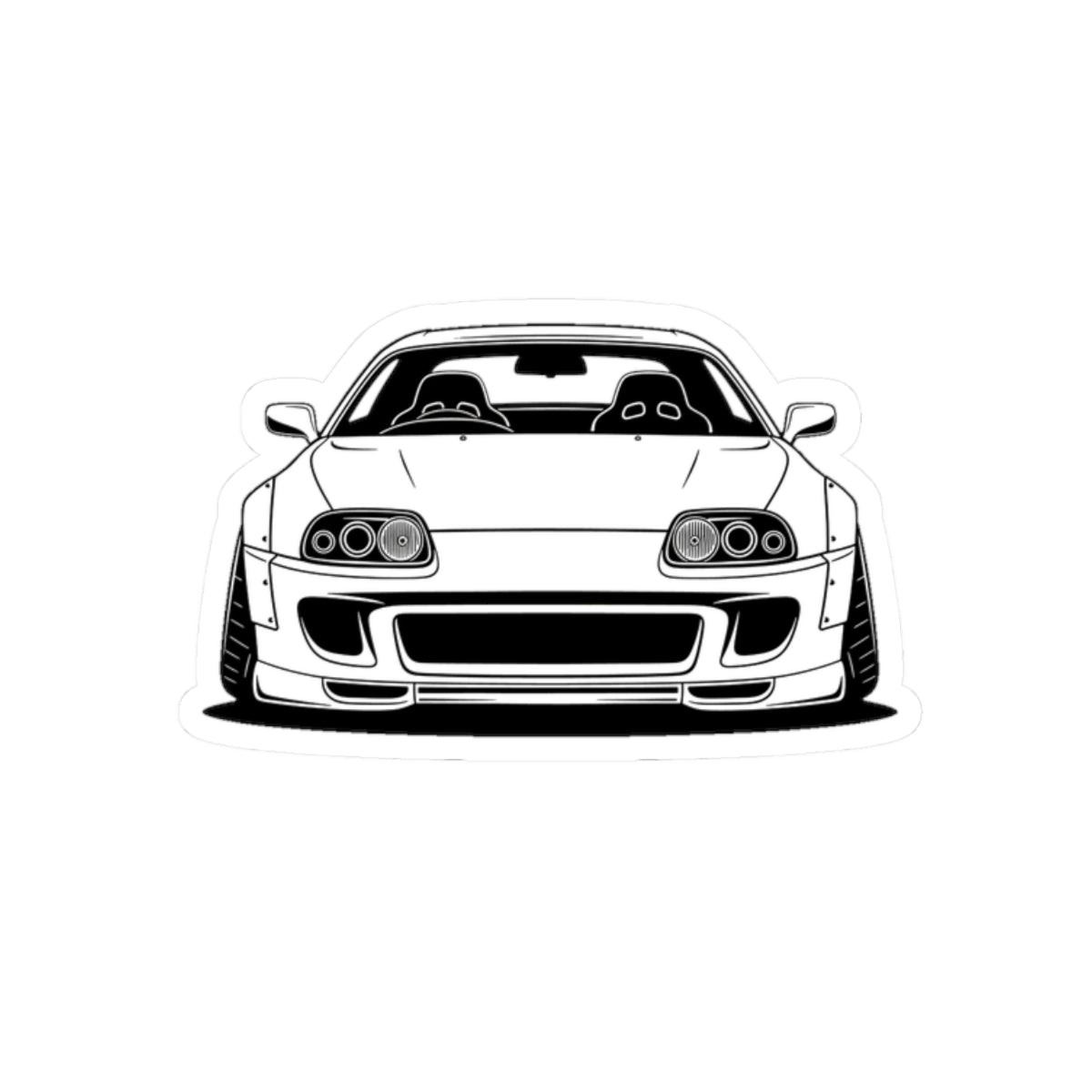 Toyota Supra MK4 Sticker
