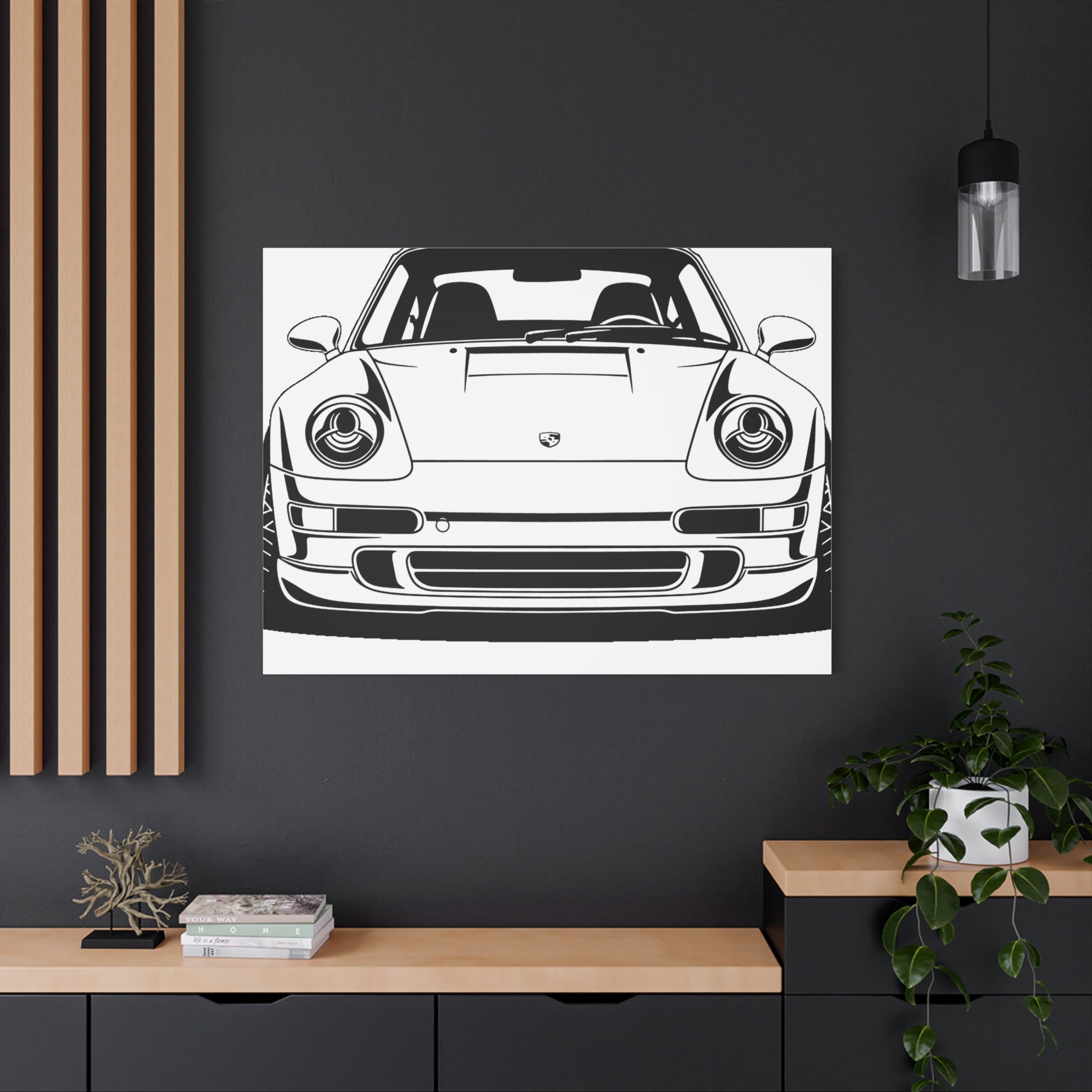 Porsche 911 (993) Canvas Wall Art