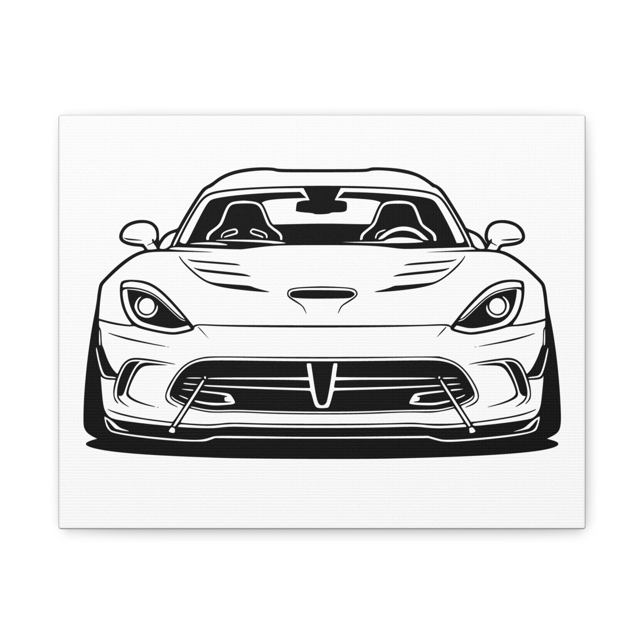 Dodge Viper (1992-17) Canvas Wall Art