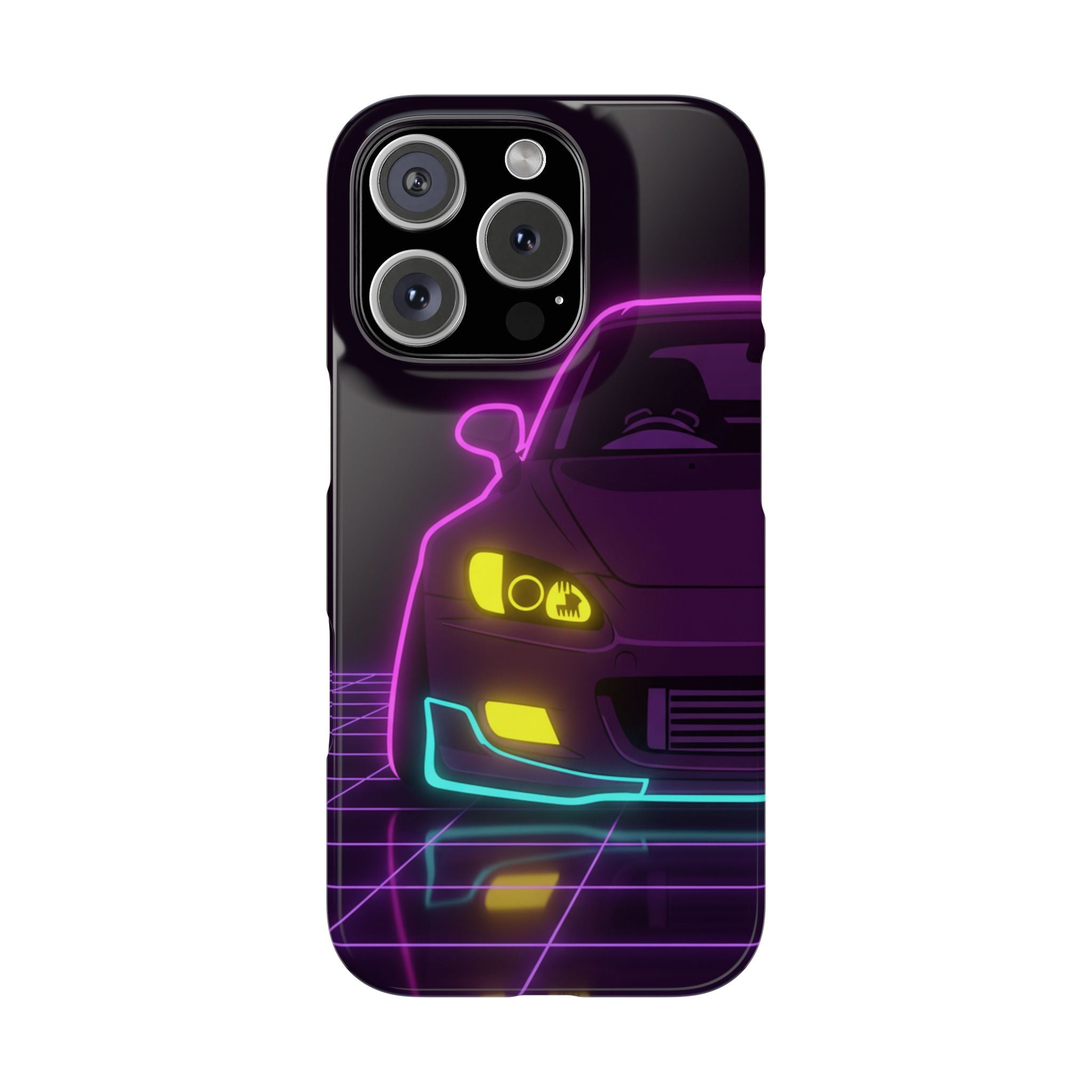 Honda S2000 (1999-09) Neon Synthwave Phone Case