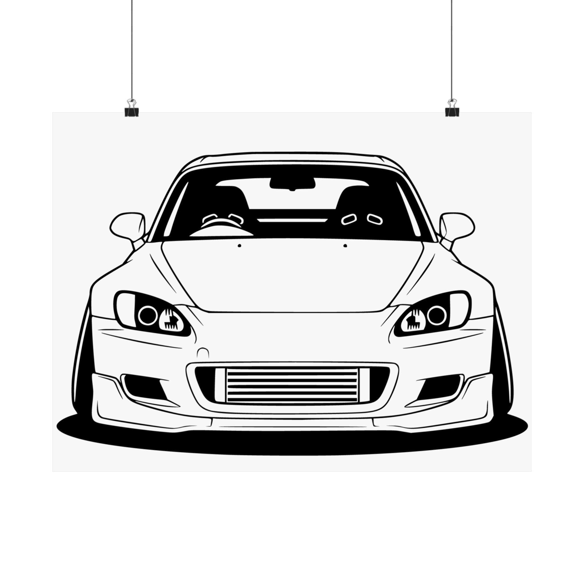 Honda S2000 (1999-09) Poster