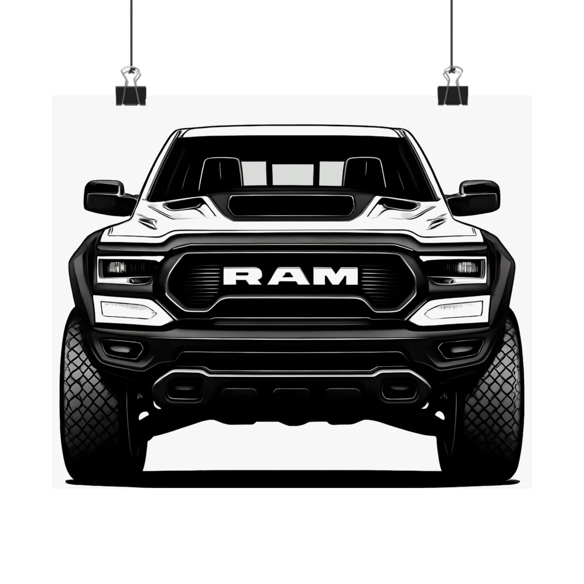 Dodge Ram TRX Poster
