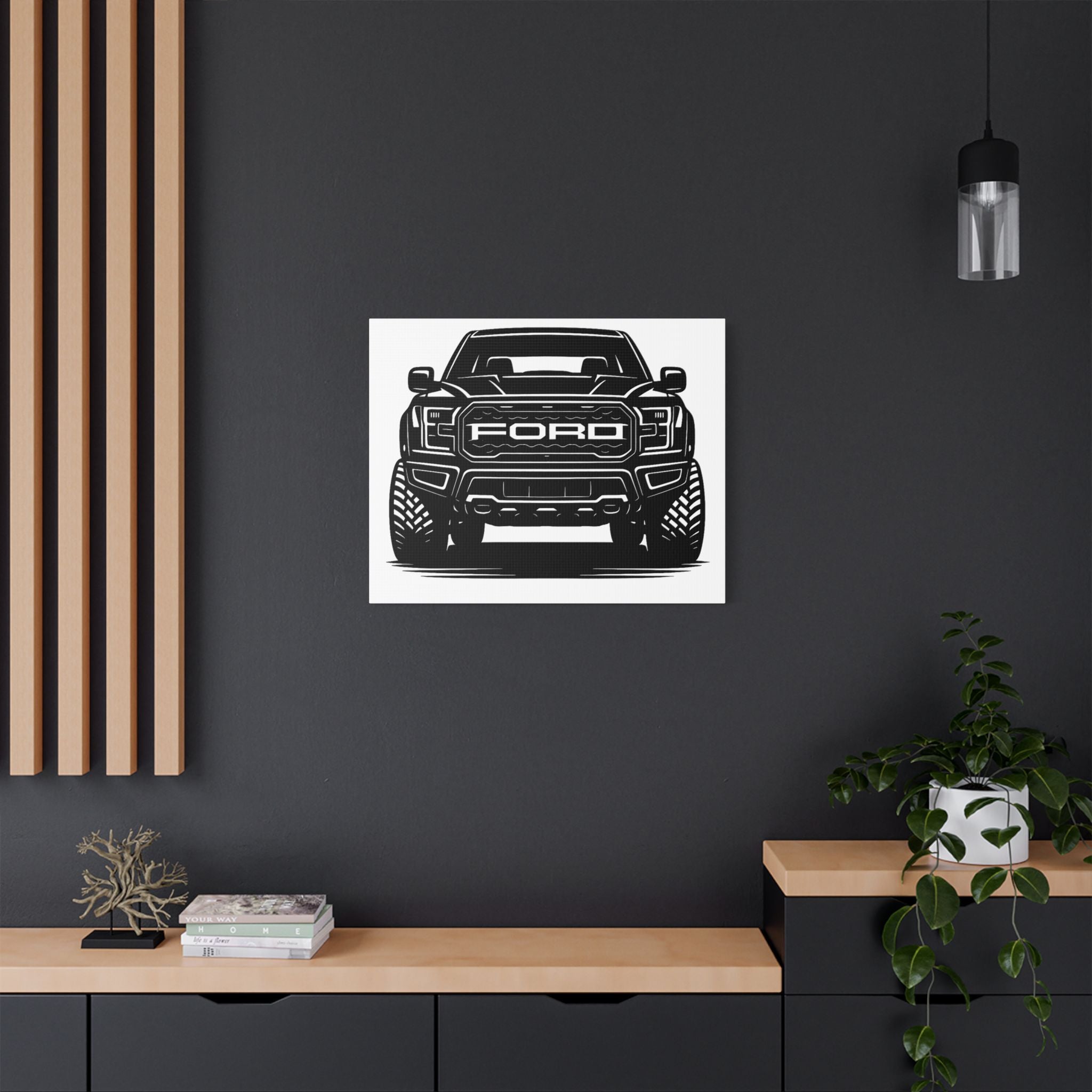 Ford Raptor (Gen 3) Canvas Wall Art