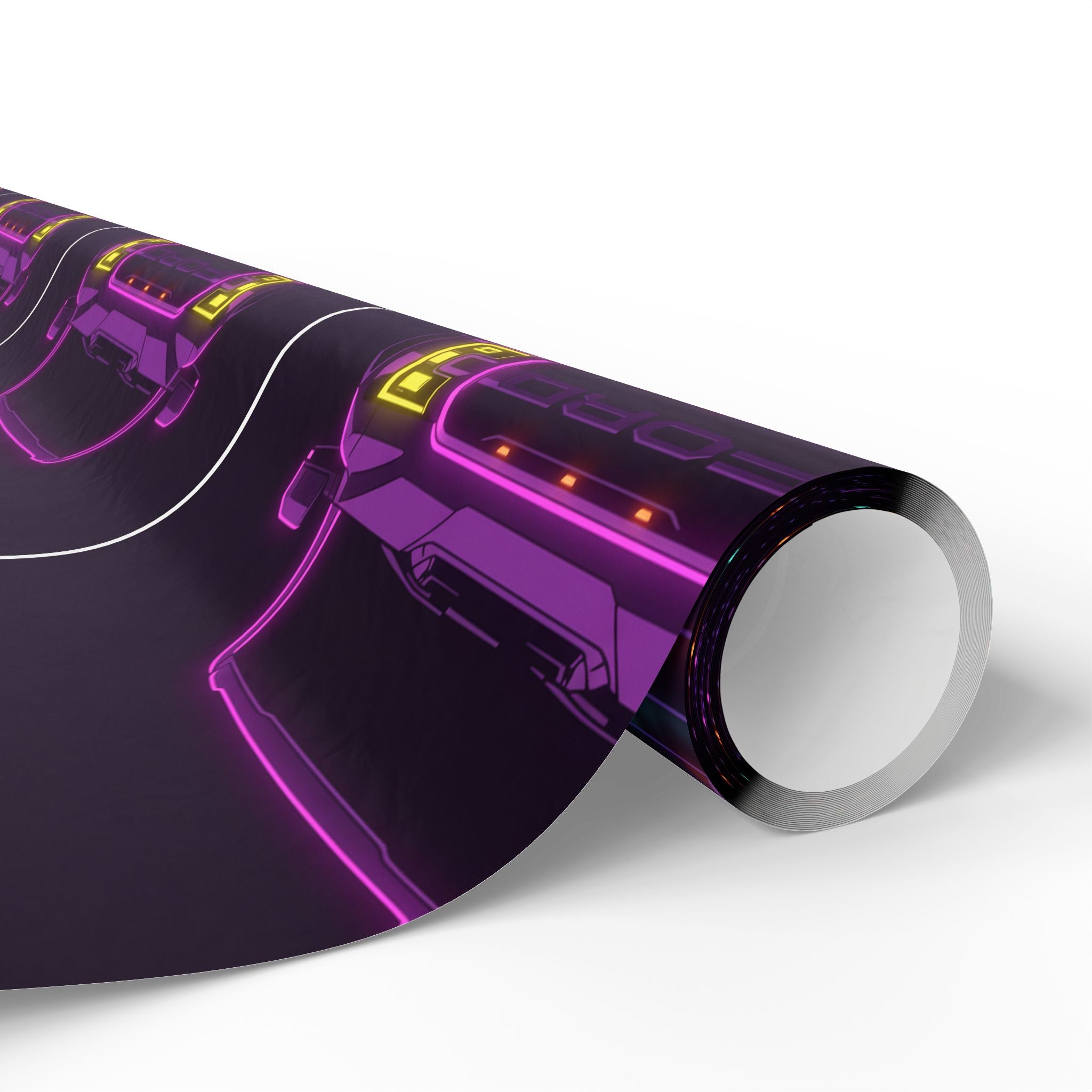 Ford F-150 Raptor Gen 2 Neon Synthwave Gift Wrapping Paper