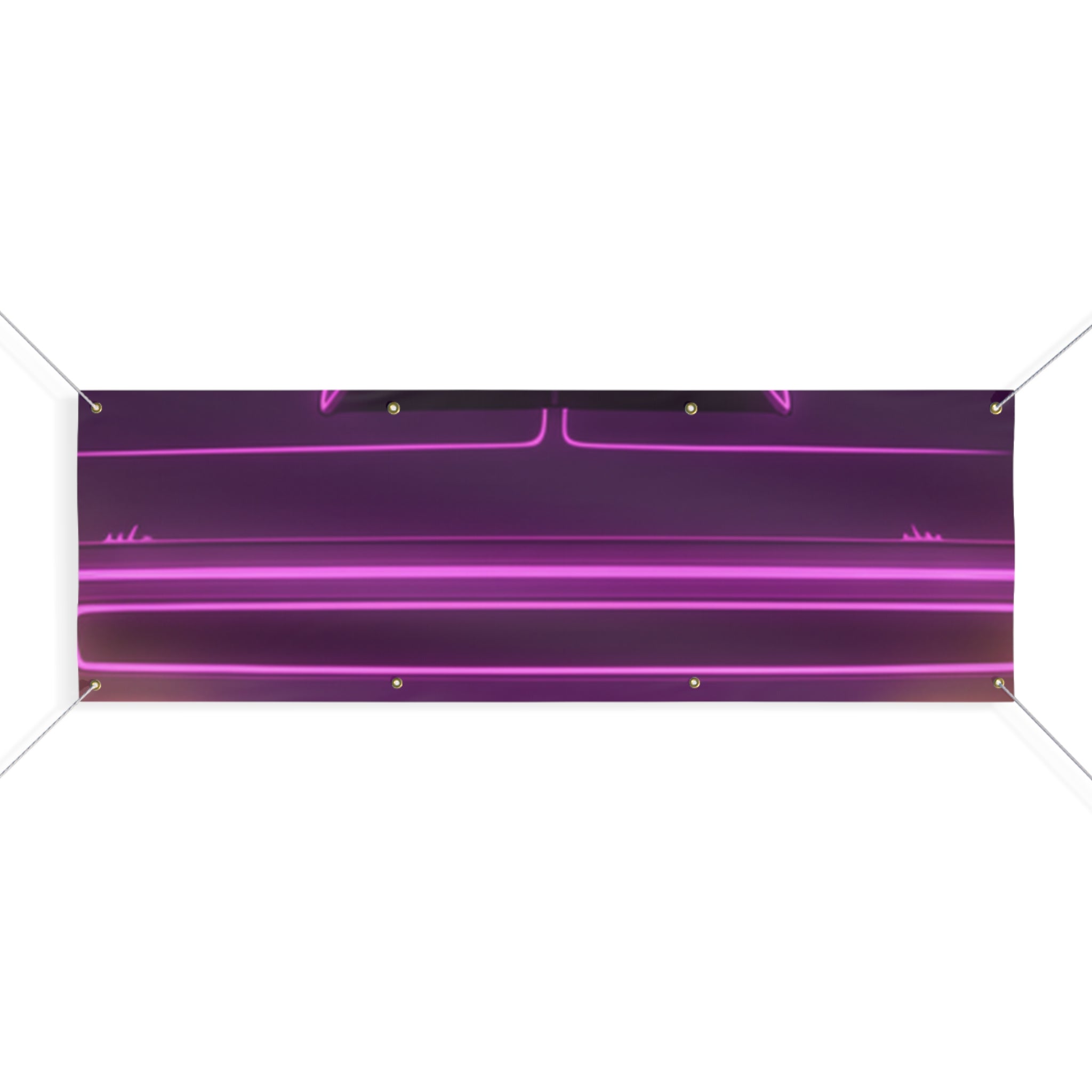 Chevy C10 Pickup (1967-72) Neon Synthwave Banner