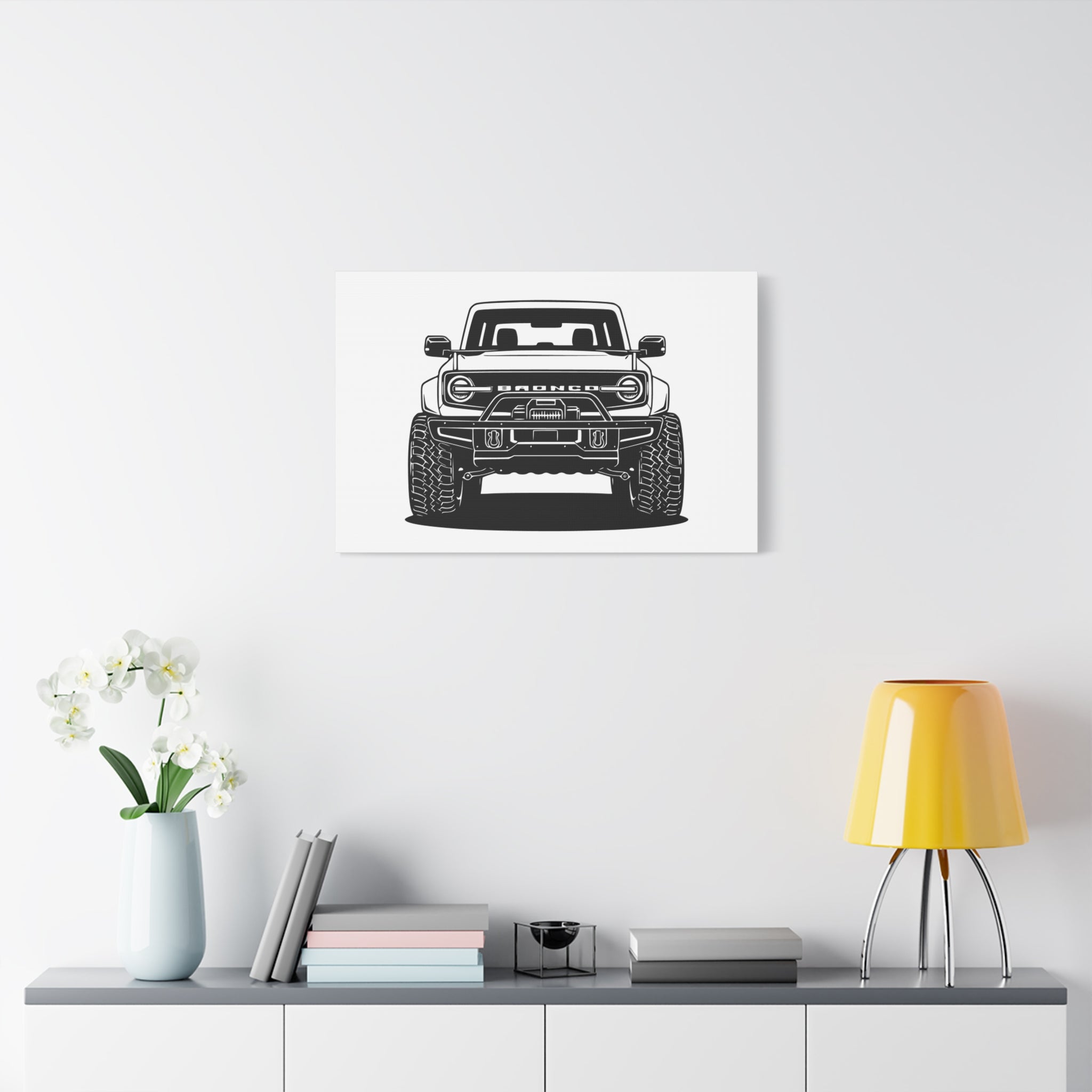 Ford Bronco (2021+) Canvas Wall Art