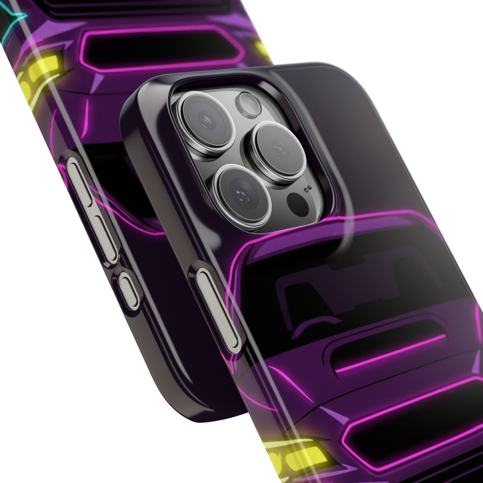 Subaru WRX STI Neon Synthwave Phone Case