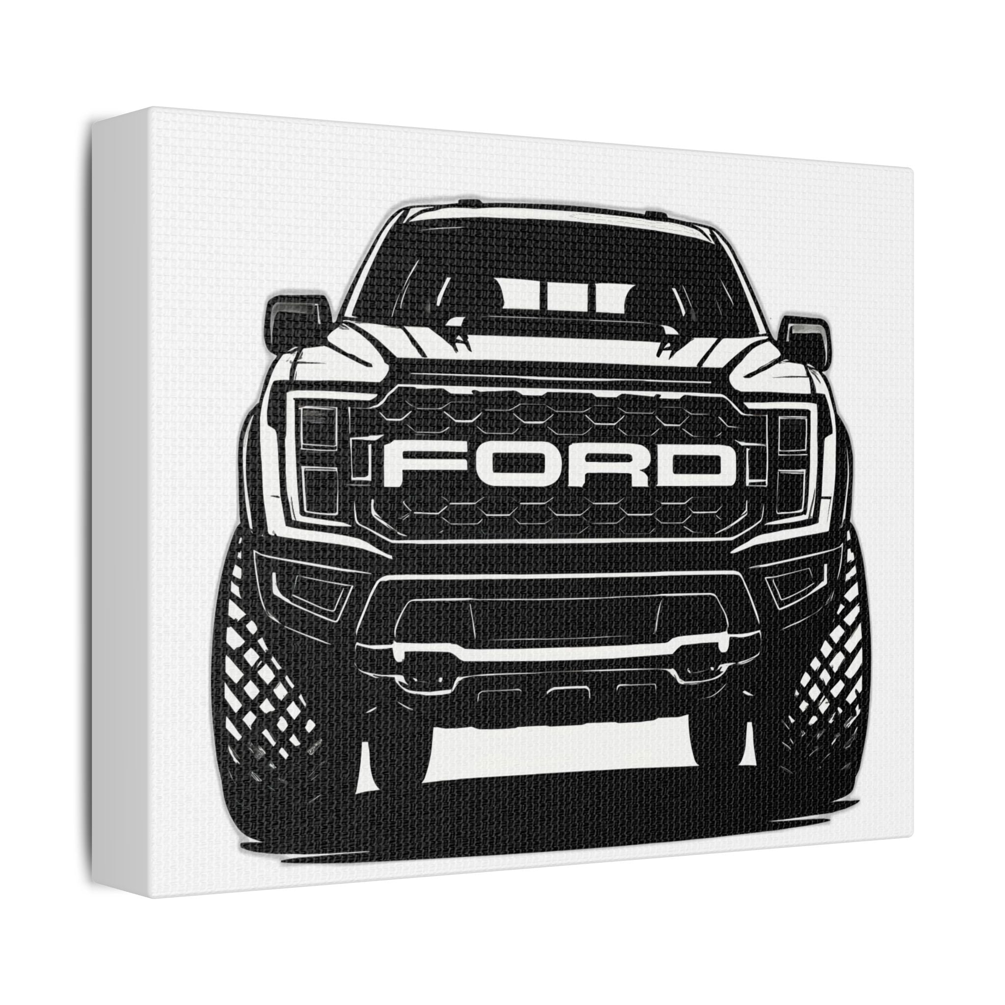 Ford F150 Gen 3 Raptor Canvas Wall Art