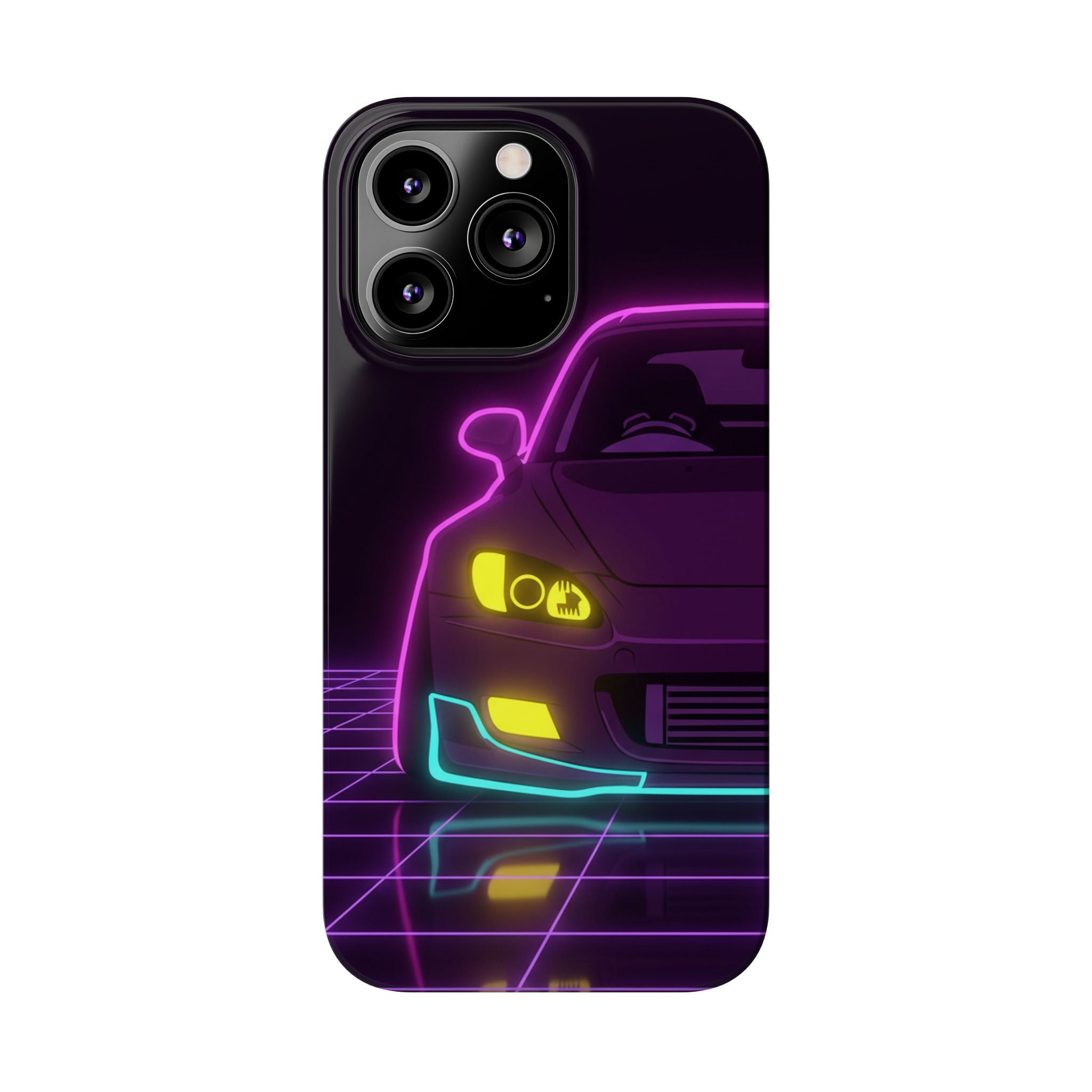 Honda S2000 (1999-09) Neon Synthwave Phone Case