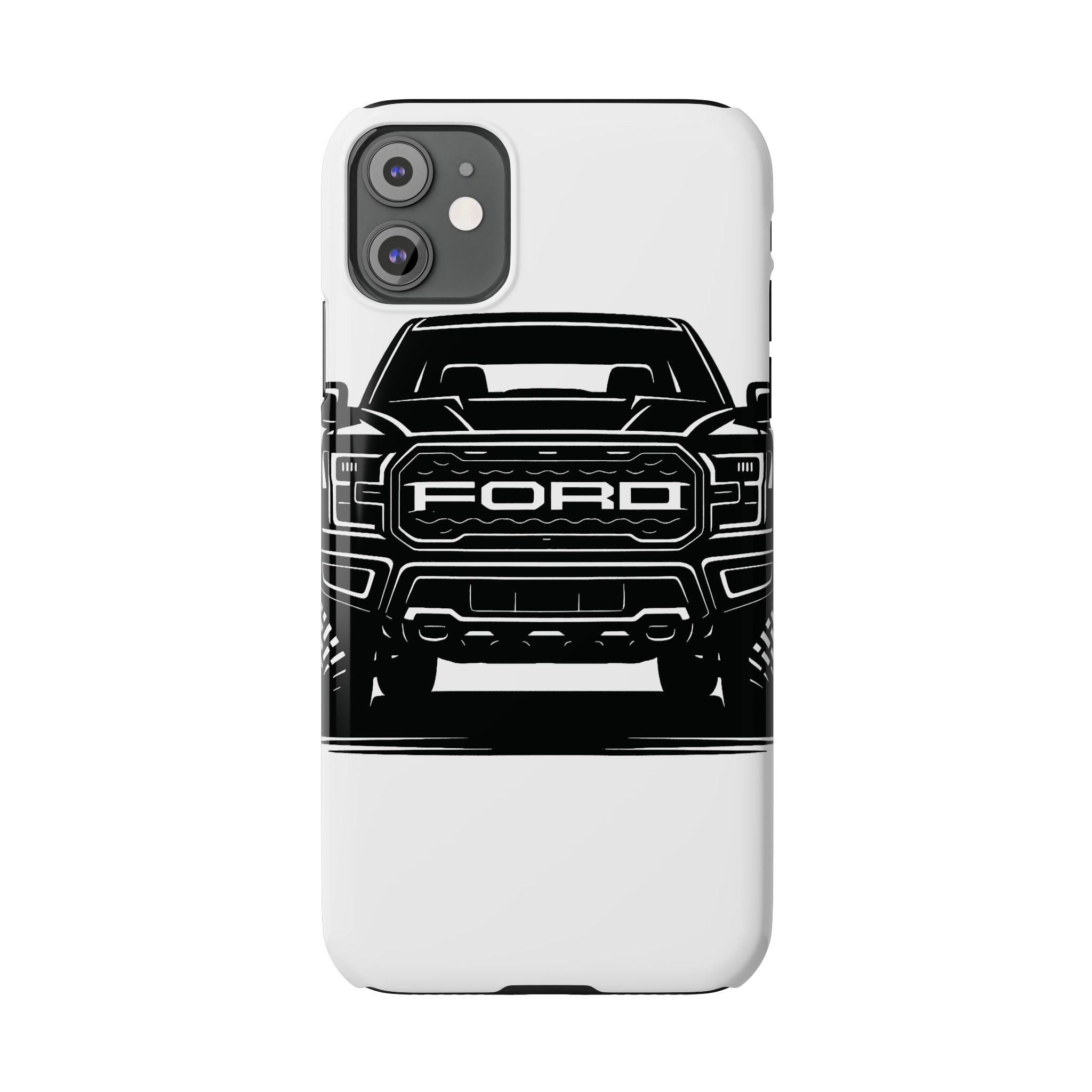 Ford Raptor (Gen 3) Slim Phone Case Greyscale