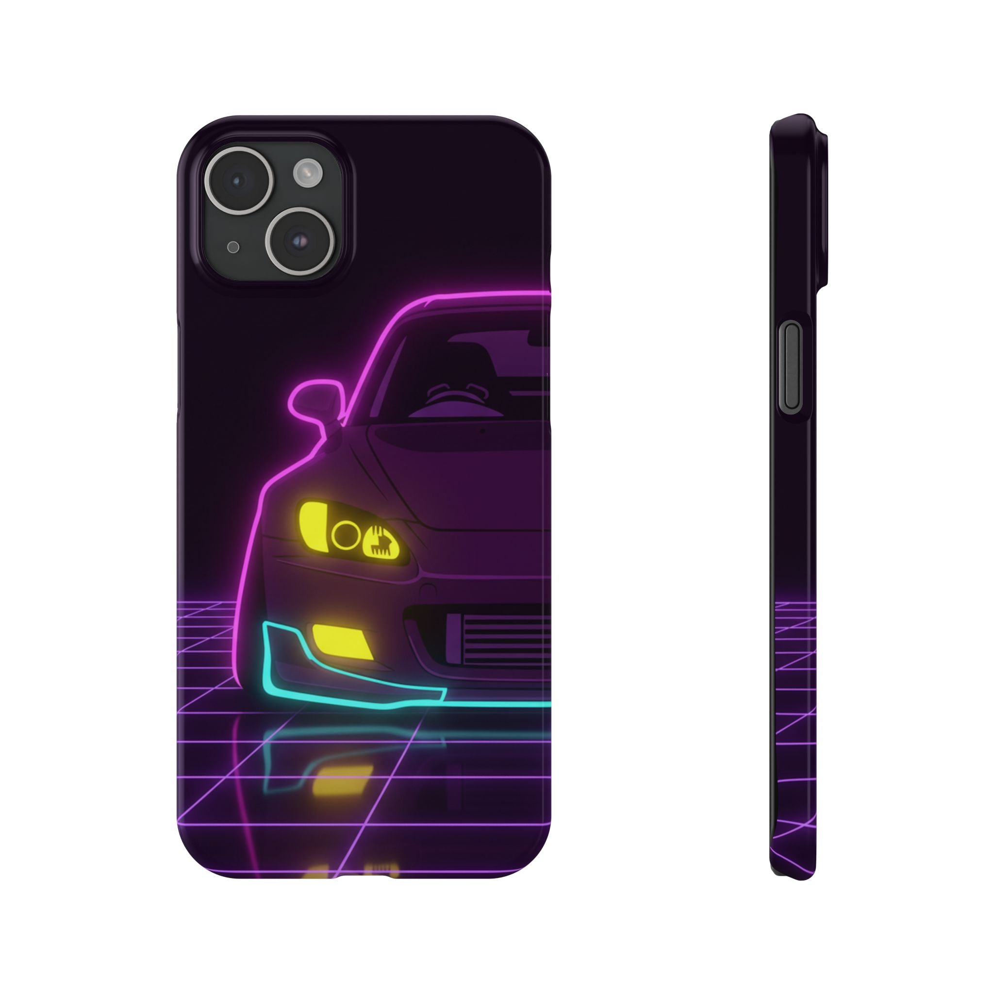 Honda S2000 (1999-09) Neon Synthwave Phone Case