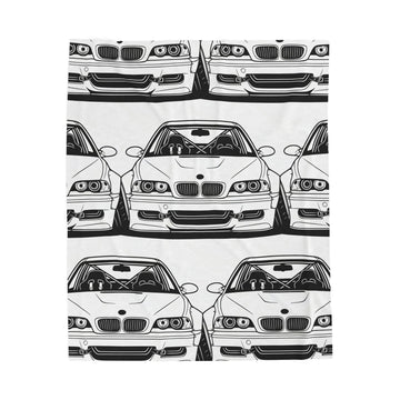 BMW E46 M3 (2000-06) Velveteen Plush Blanket