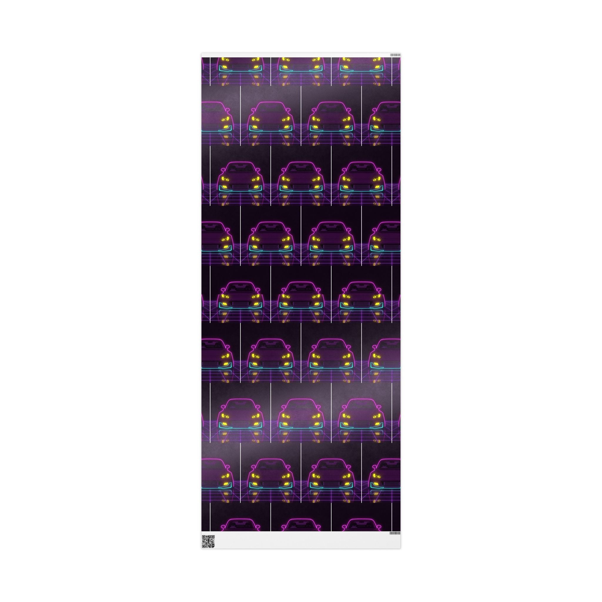 Honda S2000 (1999-09) Neon Synthwave Gift Wrapping Paper