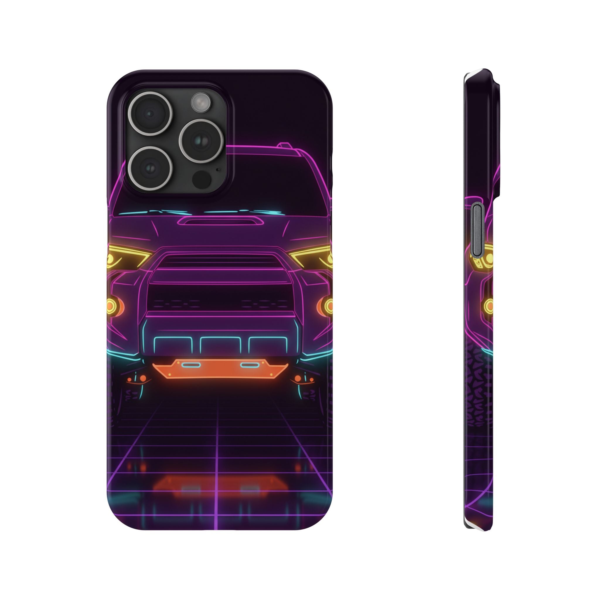 Toyota 4Runner TRD Pro Neon Synthwave Phone Case