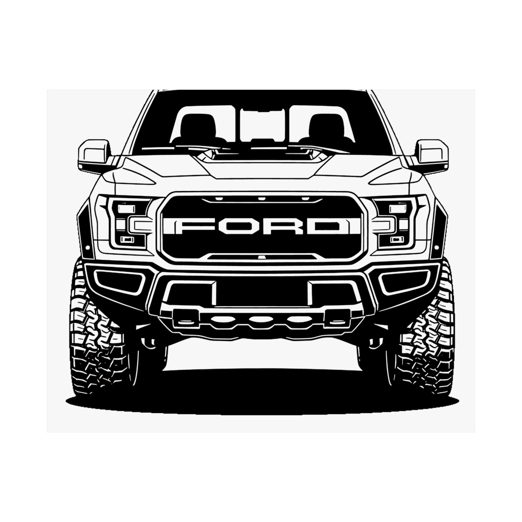 Ford F-150 Raptor Gen 2 Poster