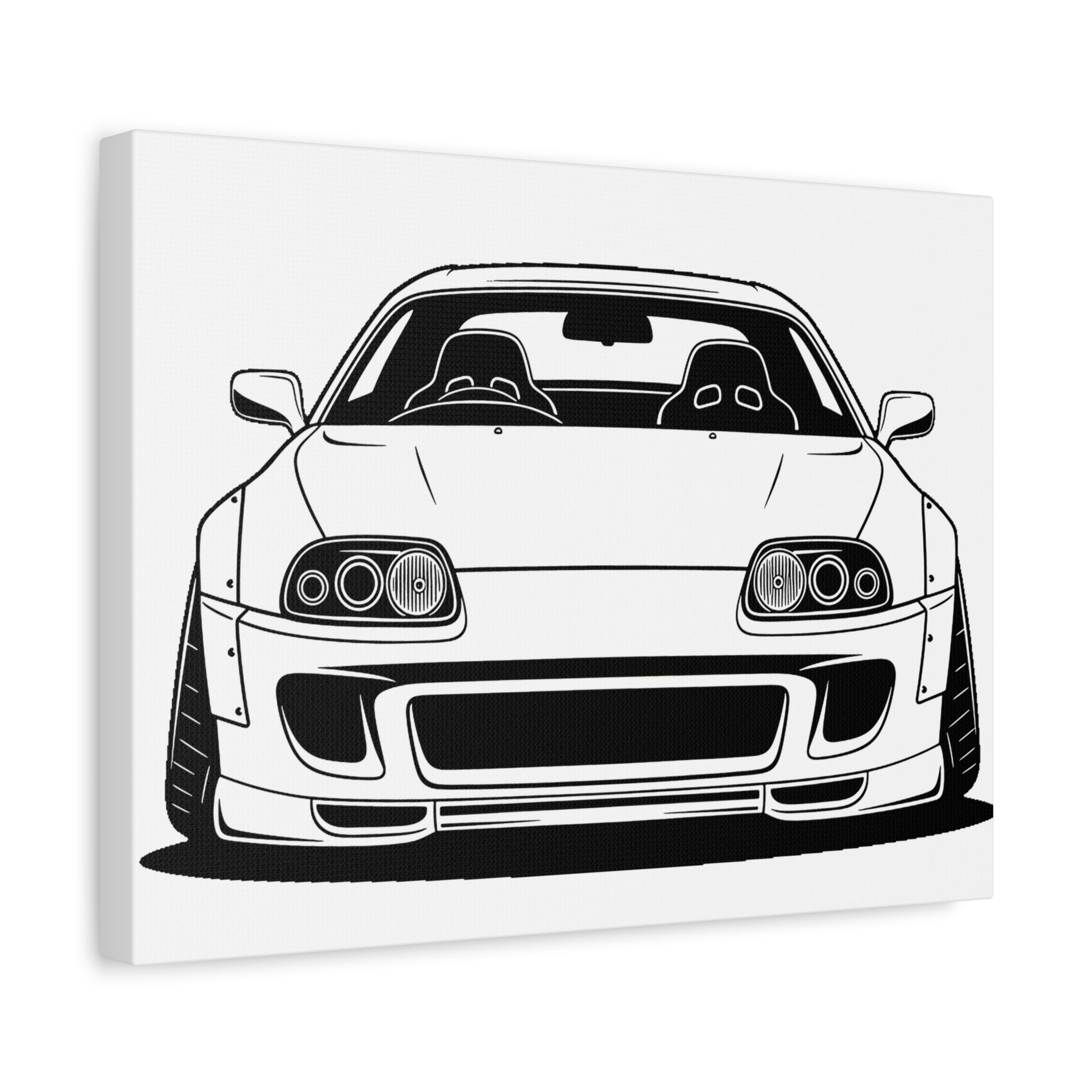 Toyota Supra MK4 Canvas Wall Art