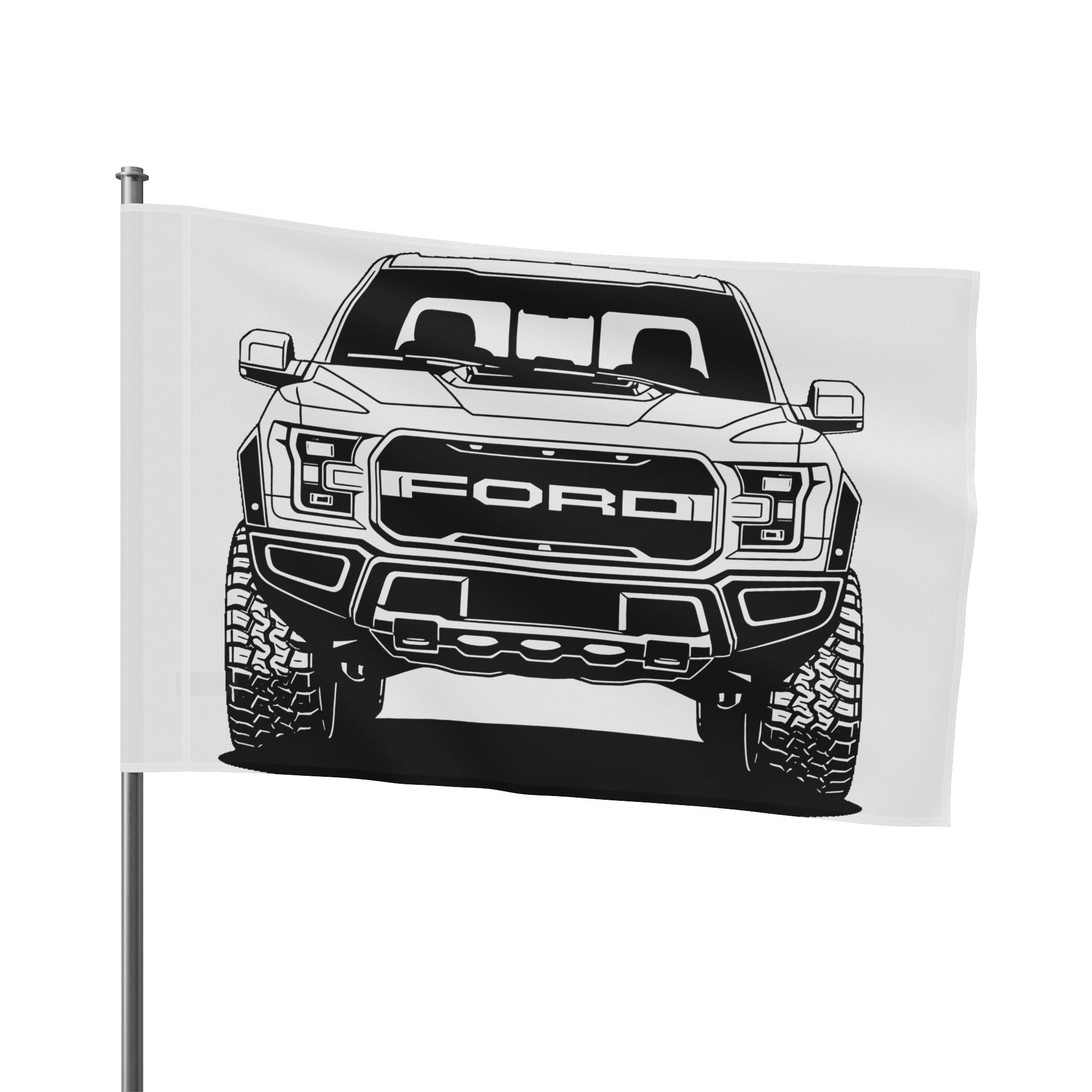 Ford F-150 Raptor Gen 2 Garage Flag