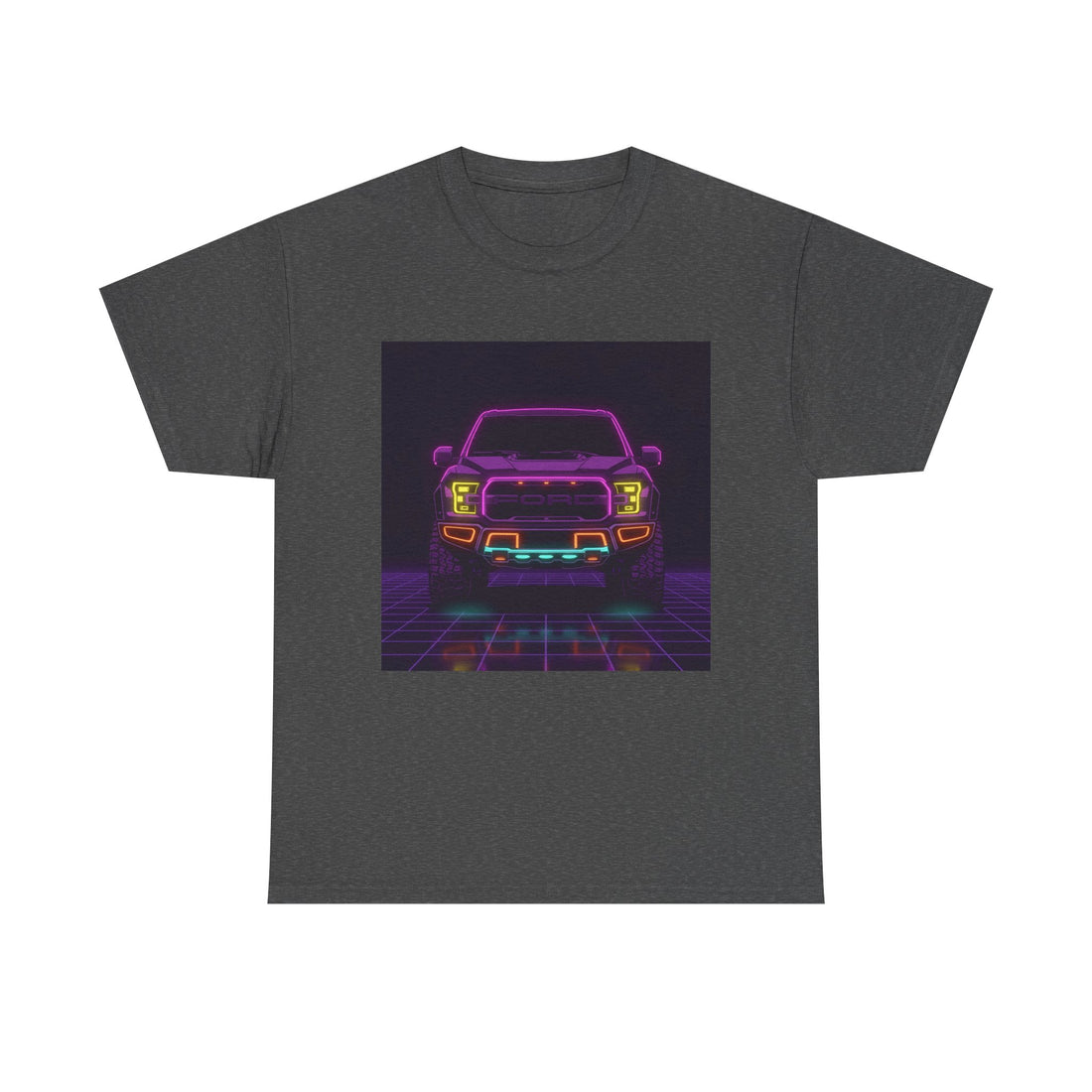 Ford F-150 Raptor Gen 2 Neon Synthwave Unisex Tee
