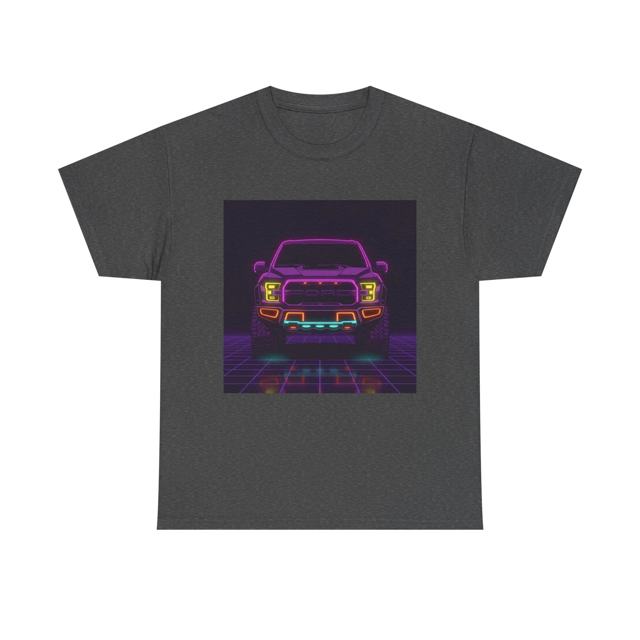Ford F-150 Raptor Gen 2 Neon Synthwave Unisex Tee