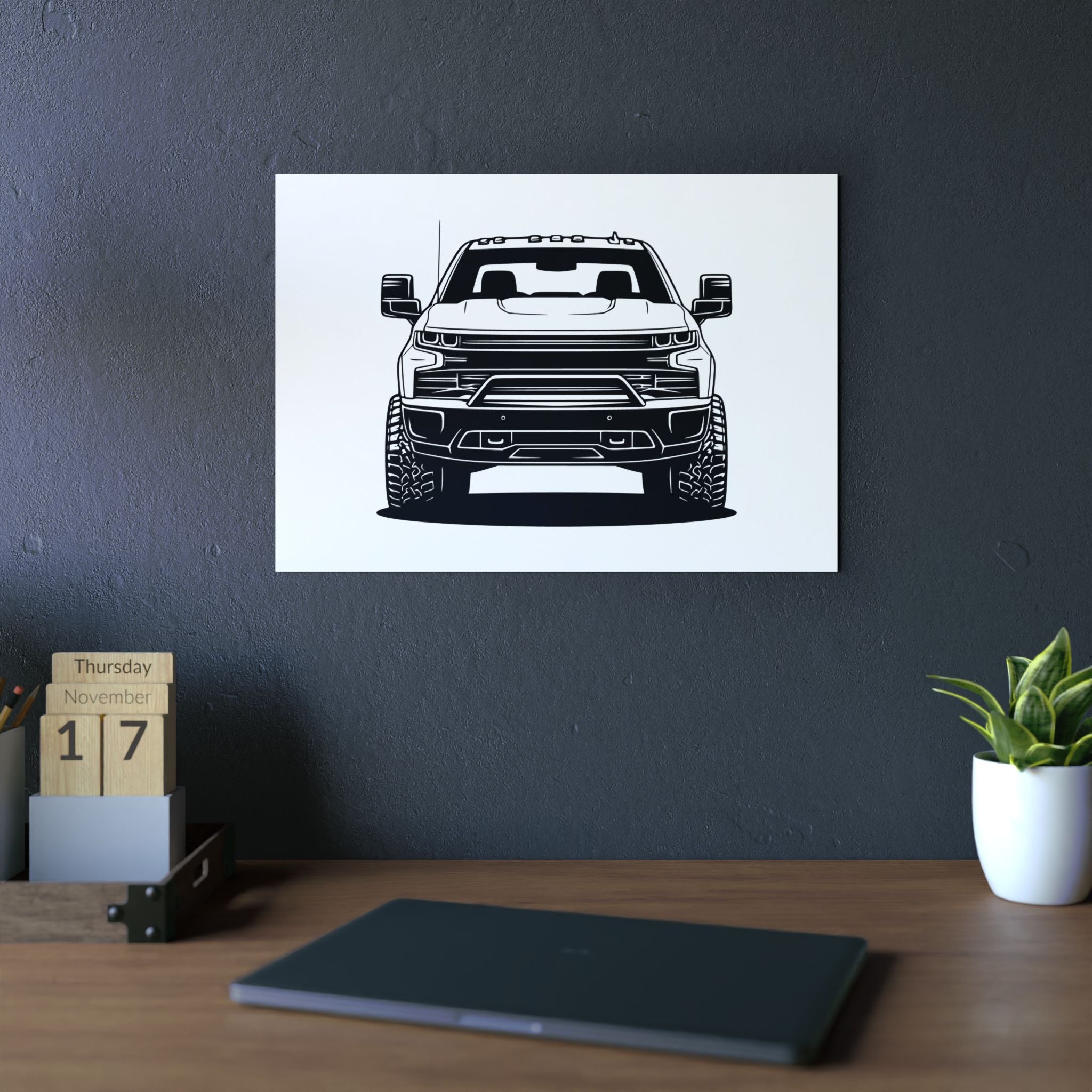 Chevy Silverado Trail Boss (2019+) Metal Wall Sign