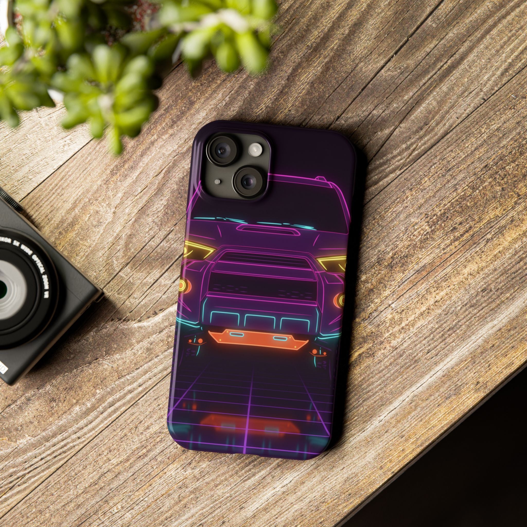 Toyota 4Runner TRD Pro Neon Synthwave Phone Case