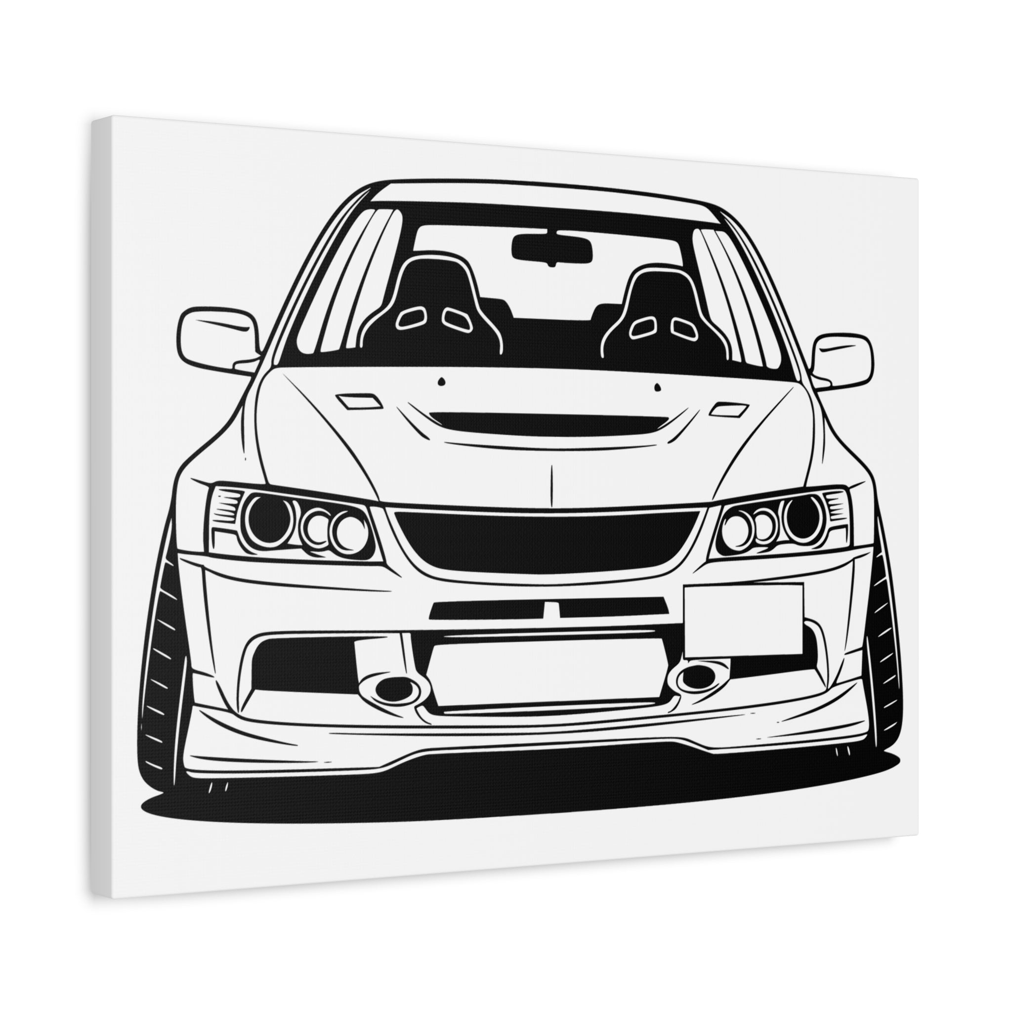 Mitsubishi Evo IX (2005-07) Canvas Wall Art