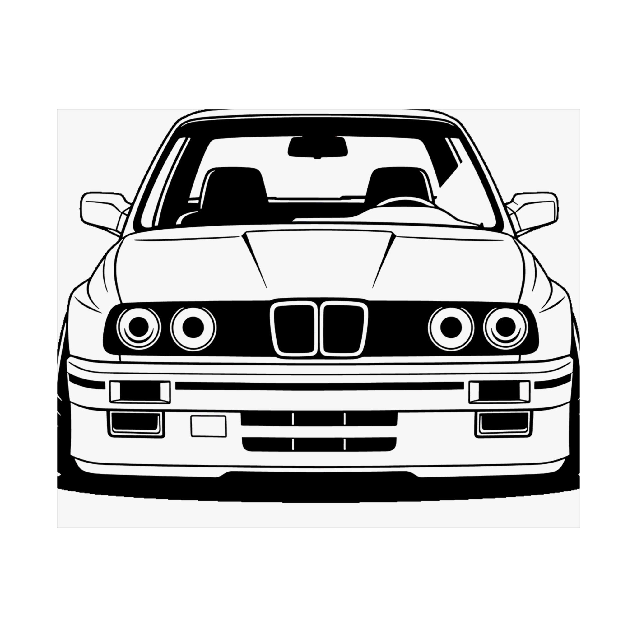 BMW E30 Poster